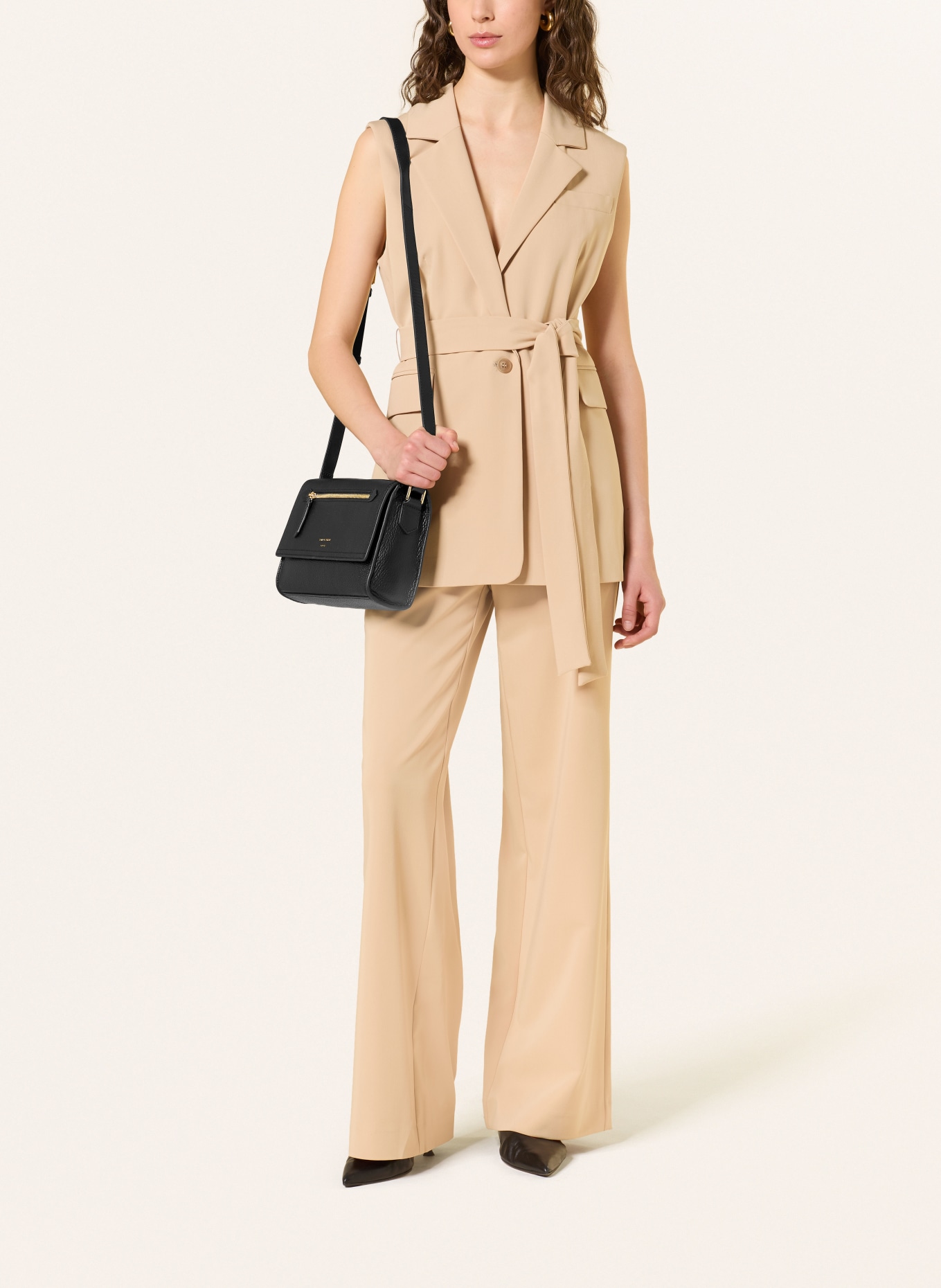 TIGER OF SWEDEN Schoudertas WES: ZWART