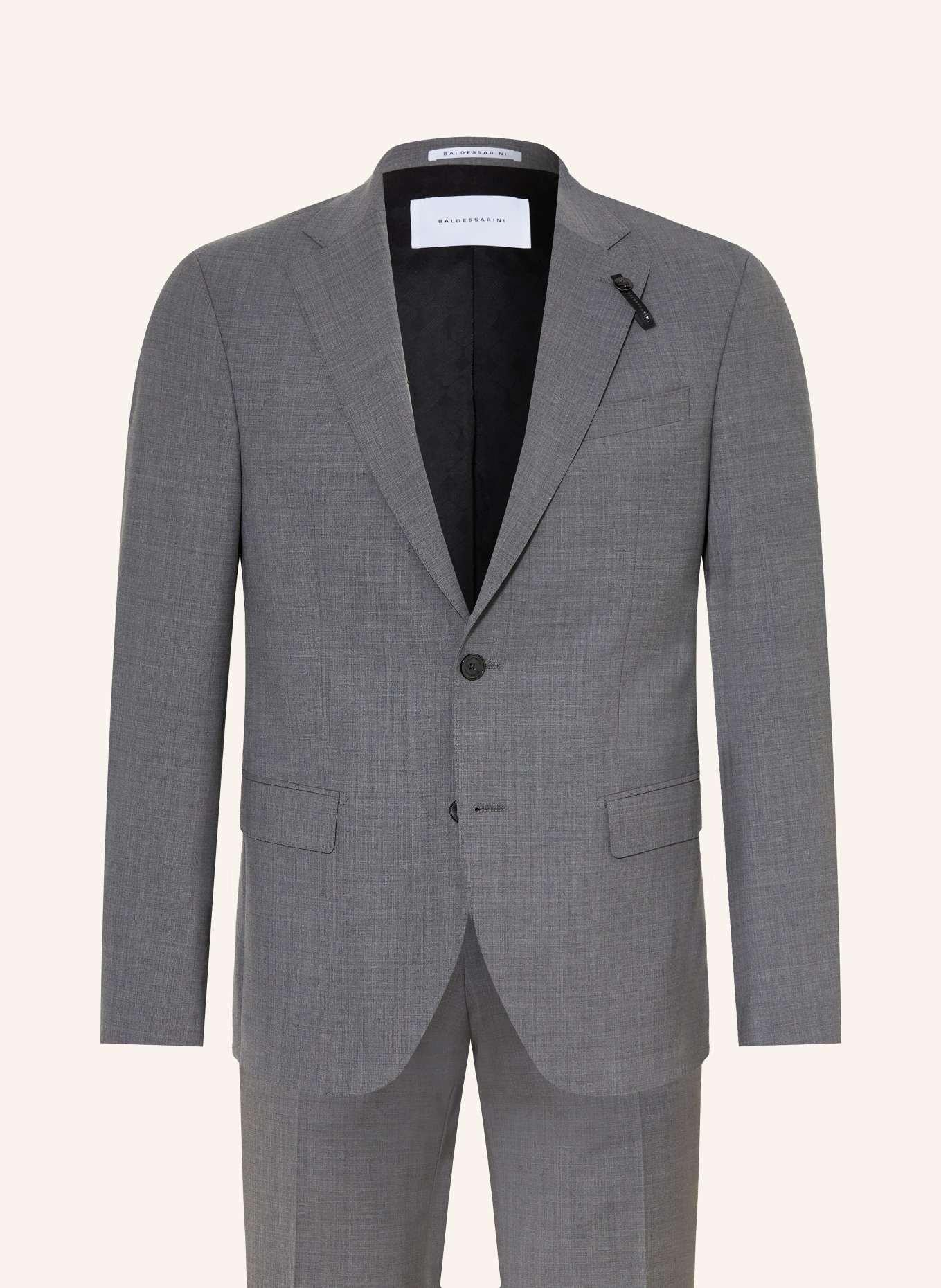 BALDESSARINI Anzug Slim Fit: GRAU