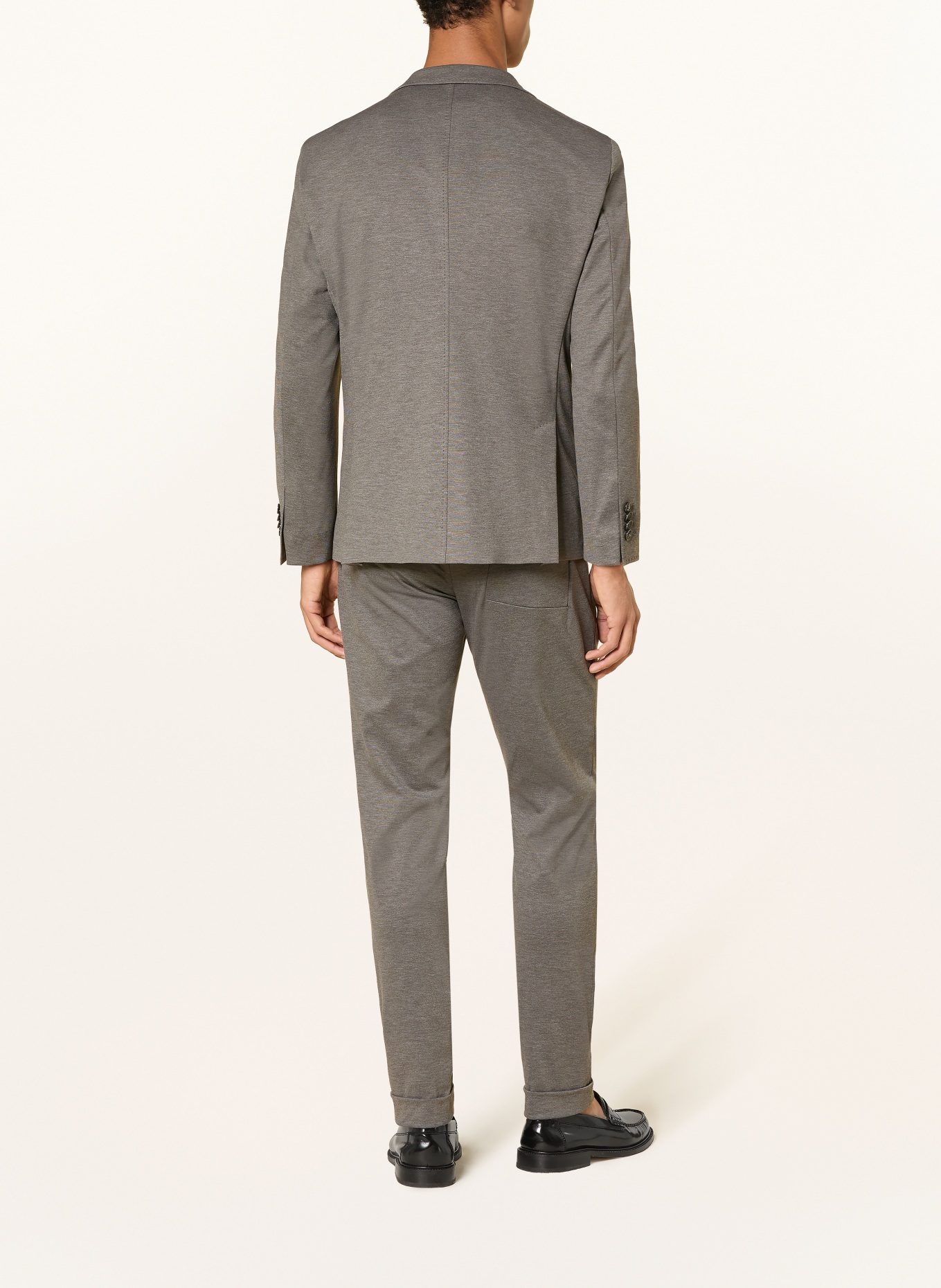 BALDESSARINI Slim-fit suit: DARK GRAY