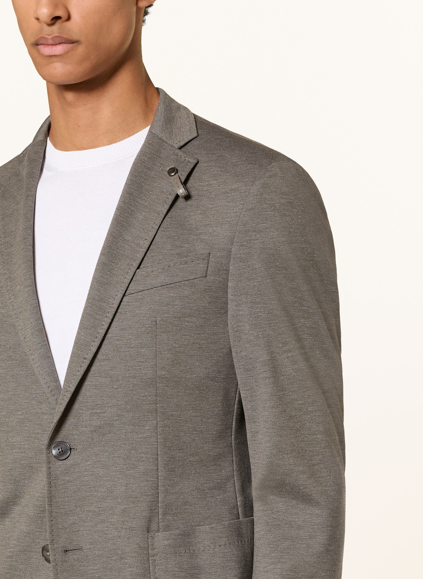 BALDESSARINI Slim-fit suit: DARK GRAY
