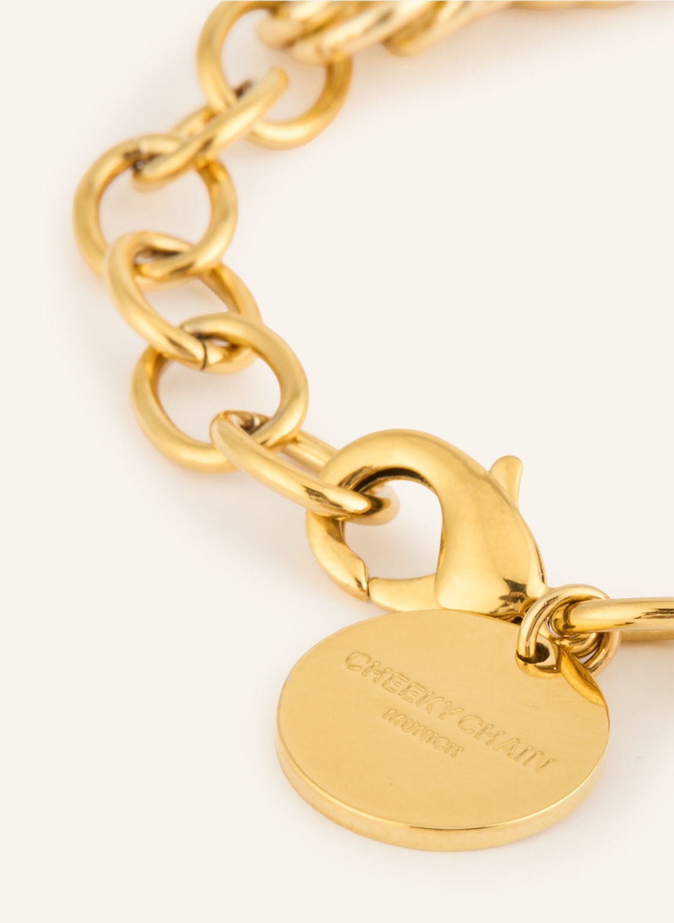 CHEEKY CHAIN MUNICH Bransoletka ELIZABETH: ZŁOTY