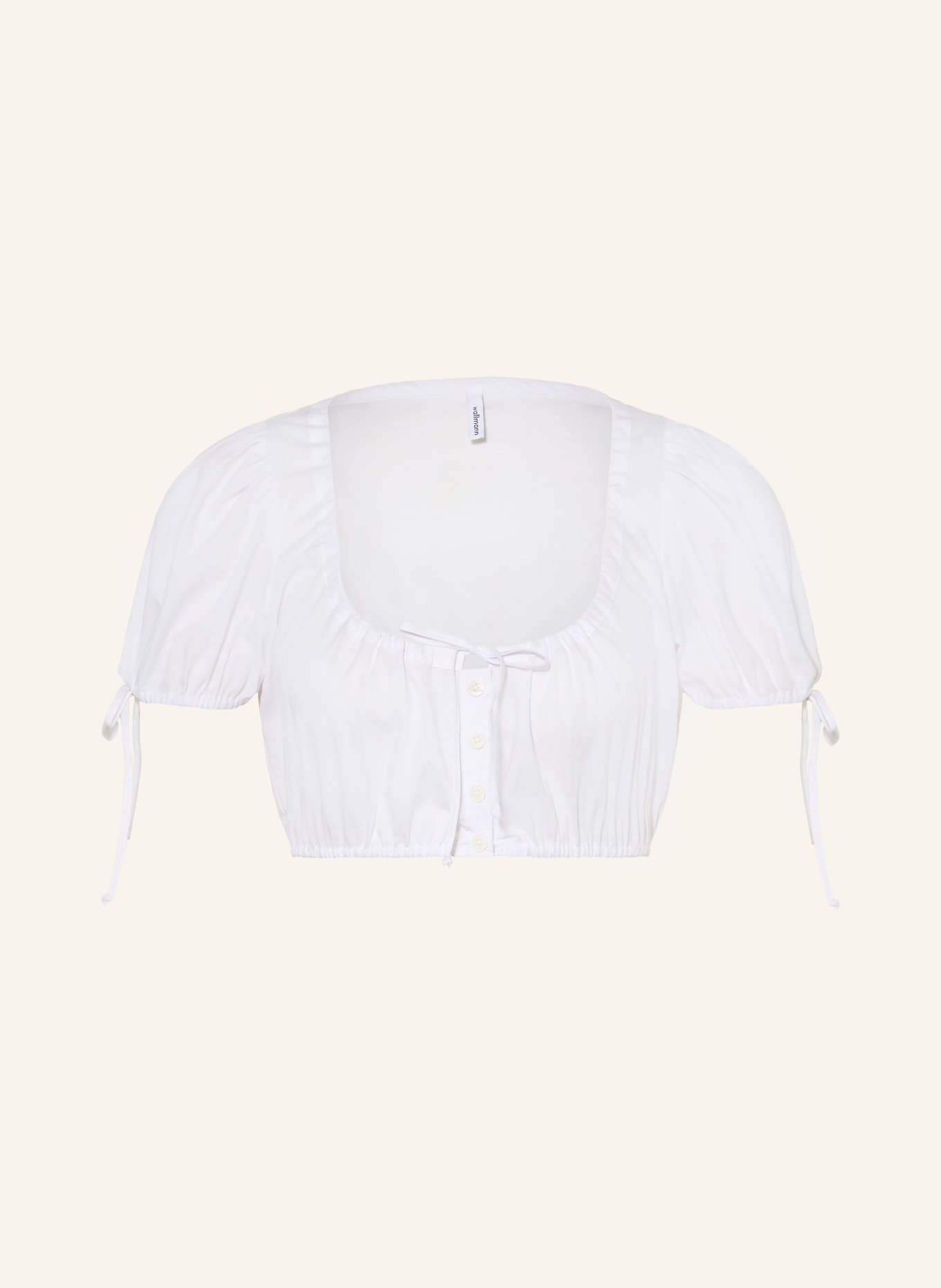 wallmann Dirndlbluse: WEISS