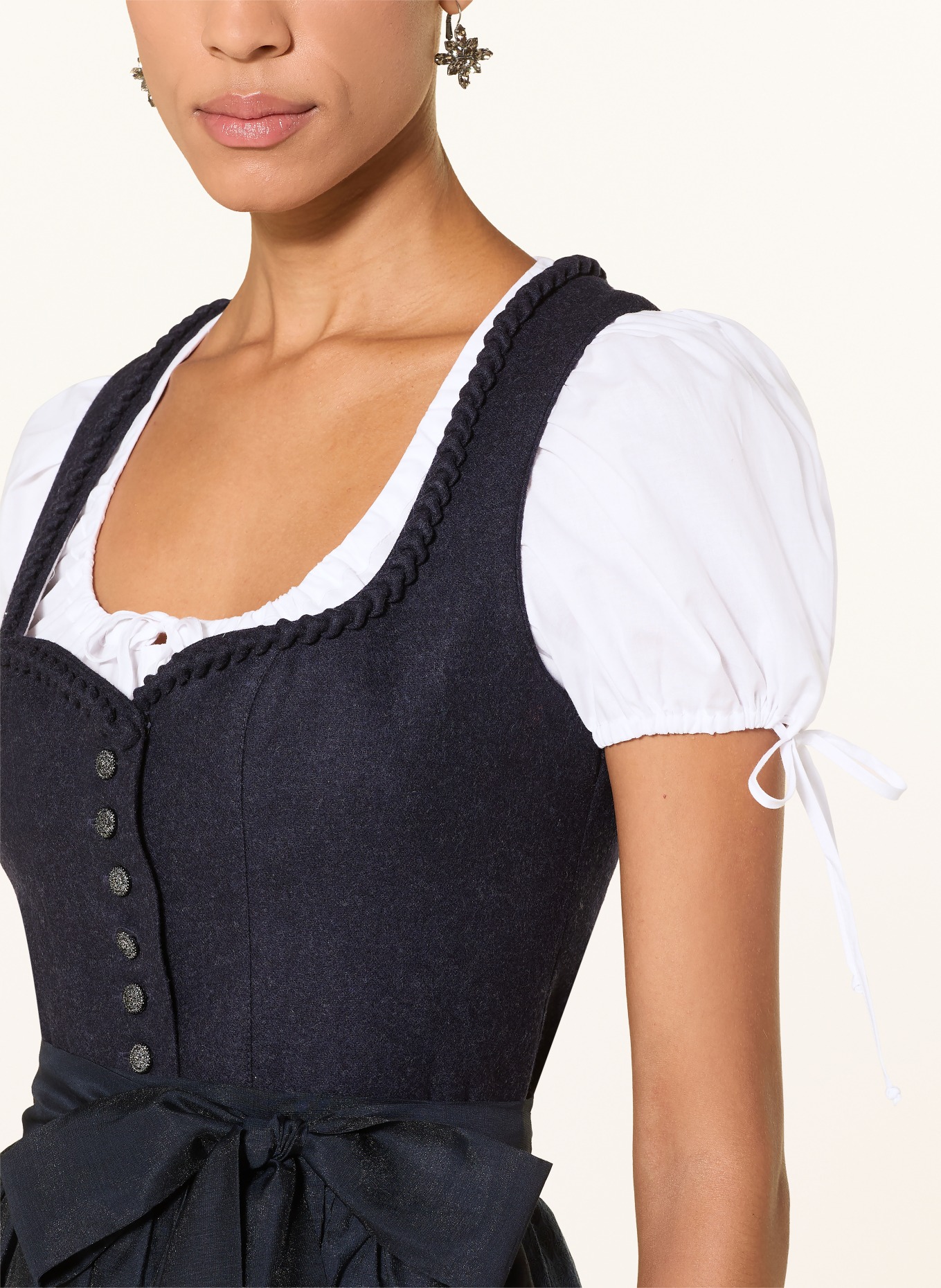 wallmann Dirndlbluse: WEISS