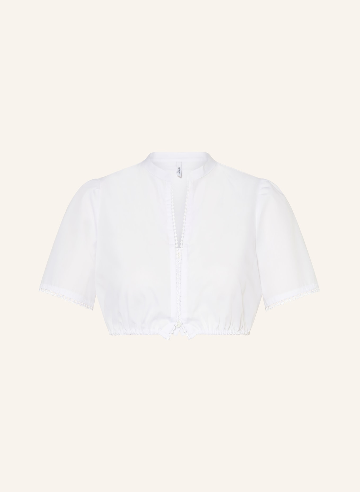 wallmann Dirndbluse: WEISS