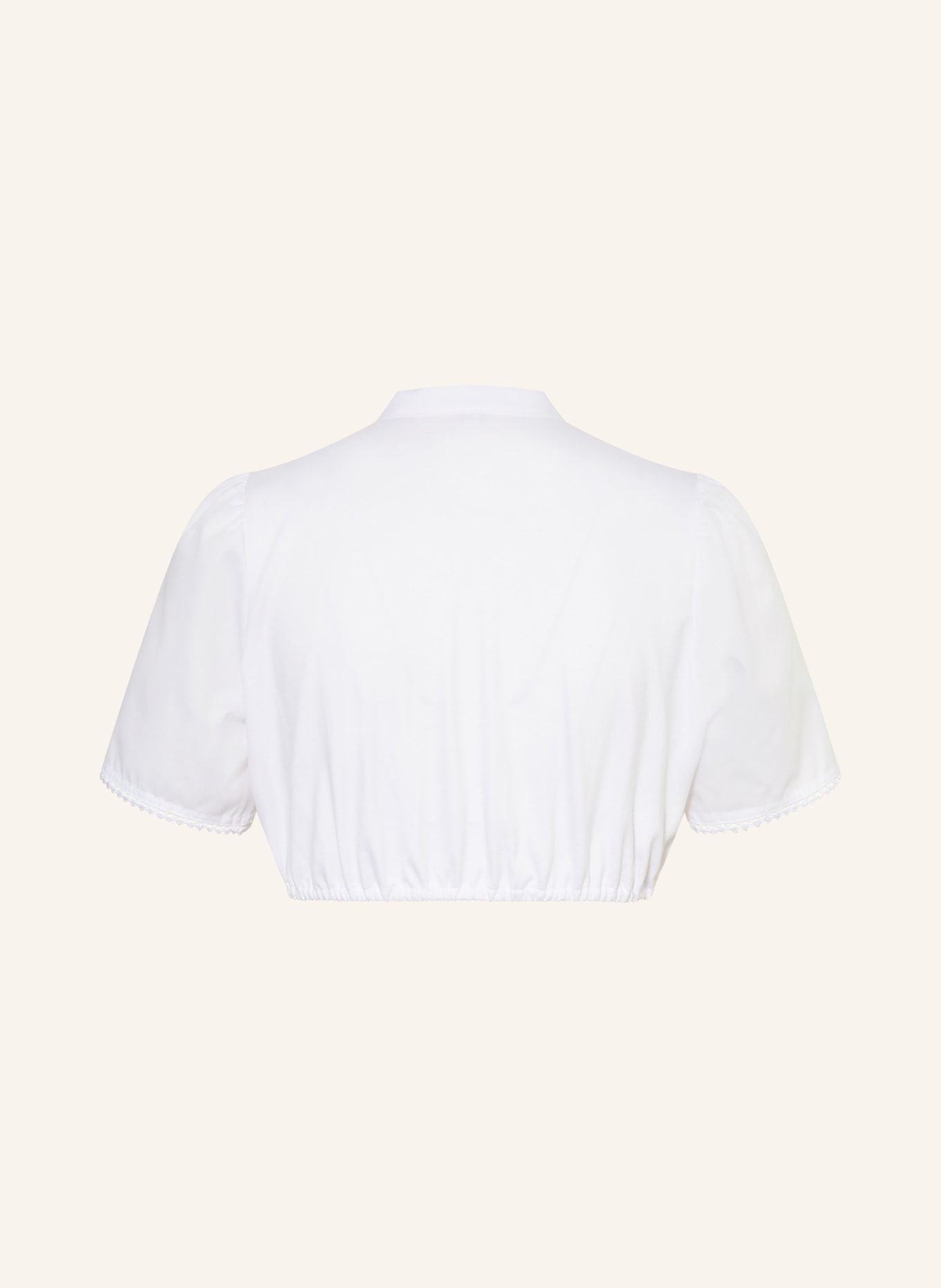 wallmann Dirndbluse: WEISS