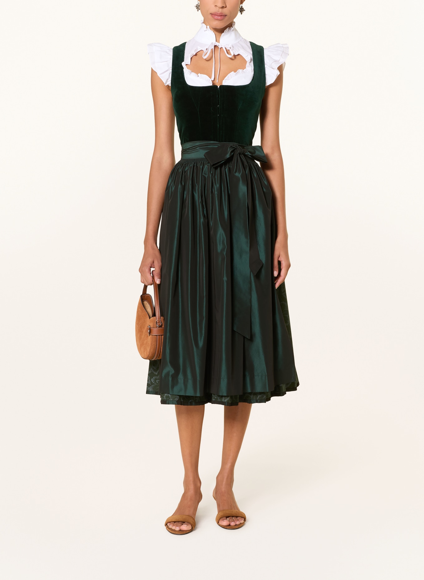 wallmann Dirndlbluse: WEISS