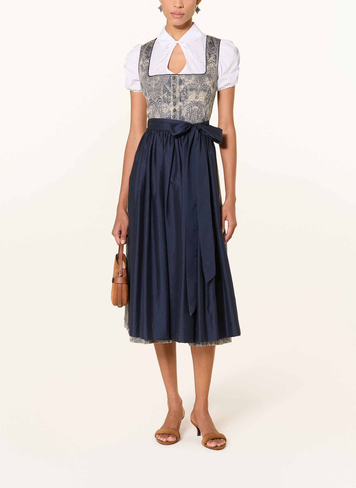 wallmann Dirndlbluse: WEISS