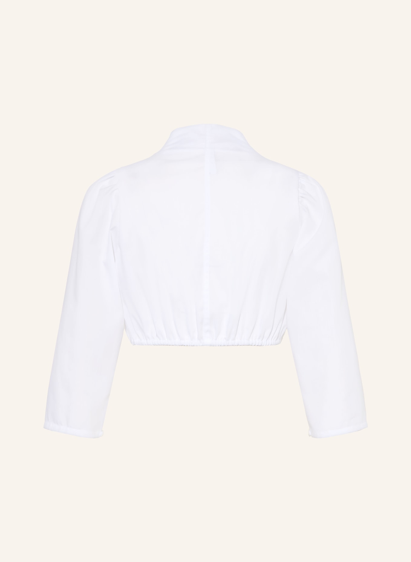 wallmann Dirndlová blůza s 3/4 rukávy: BÍLÁ