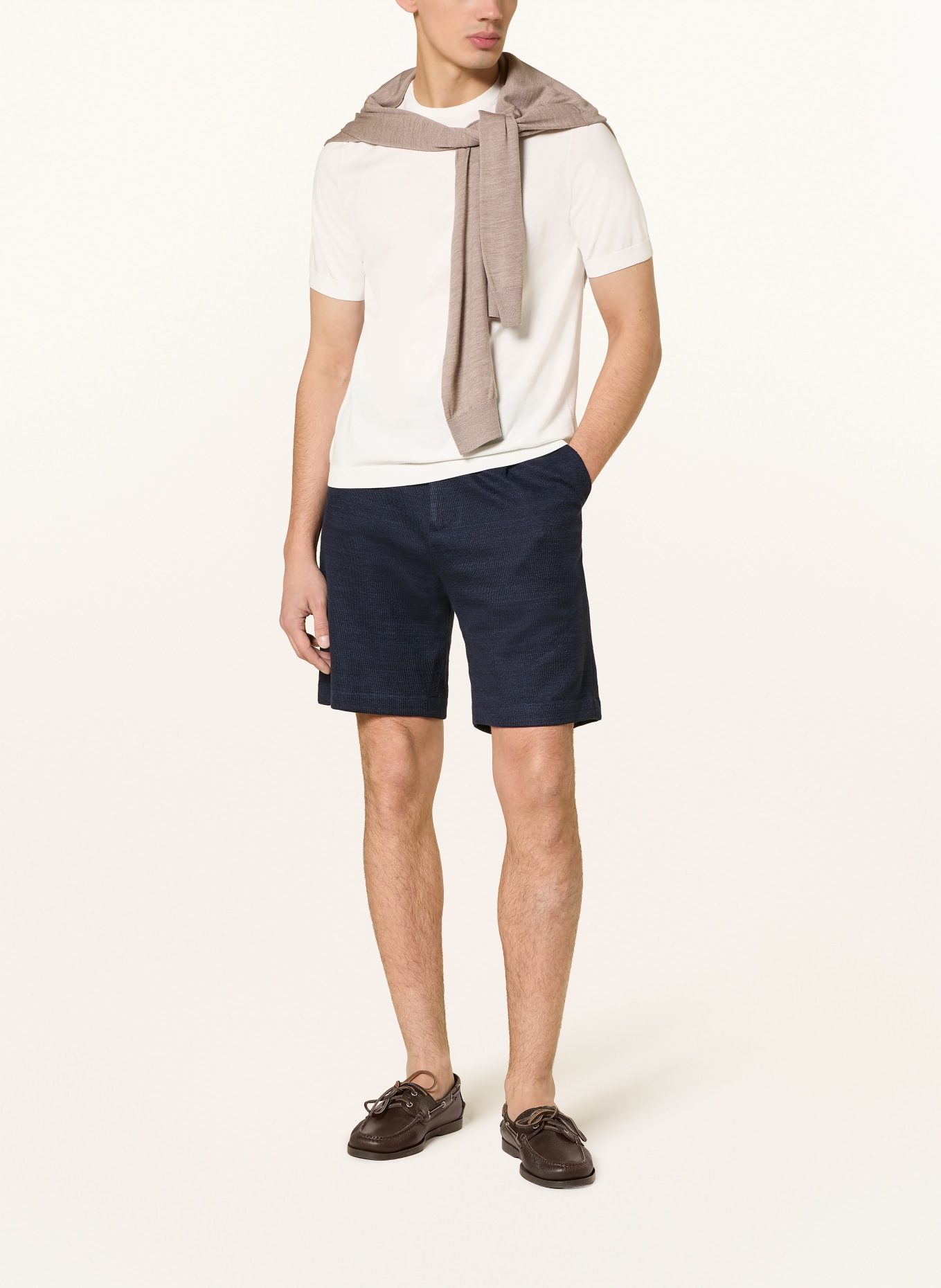 CHAS Pull en maille: BLANC