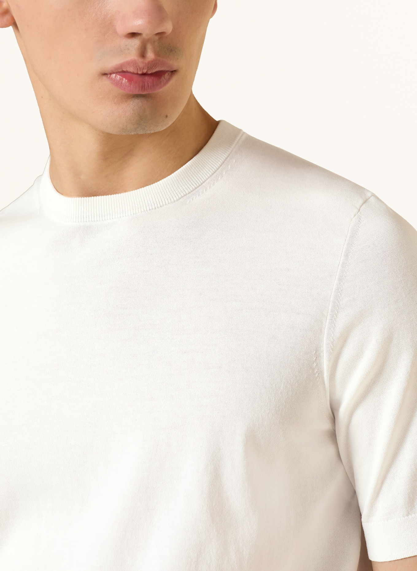 CHAS Pull en maille: BLANC