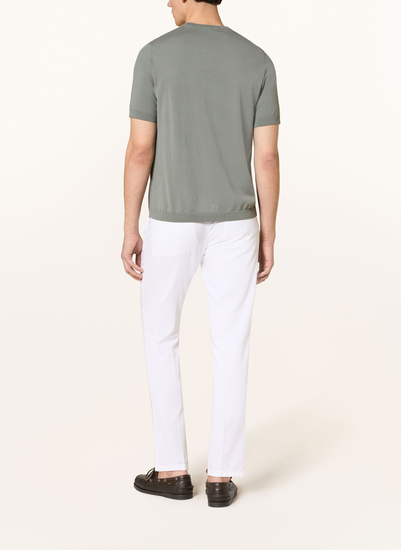 CHAS Pull en maille: BLEU PÉTROLE