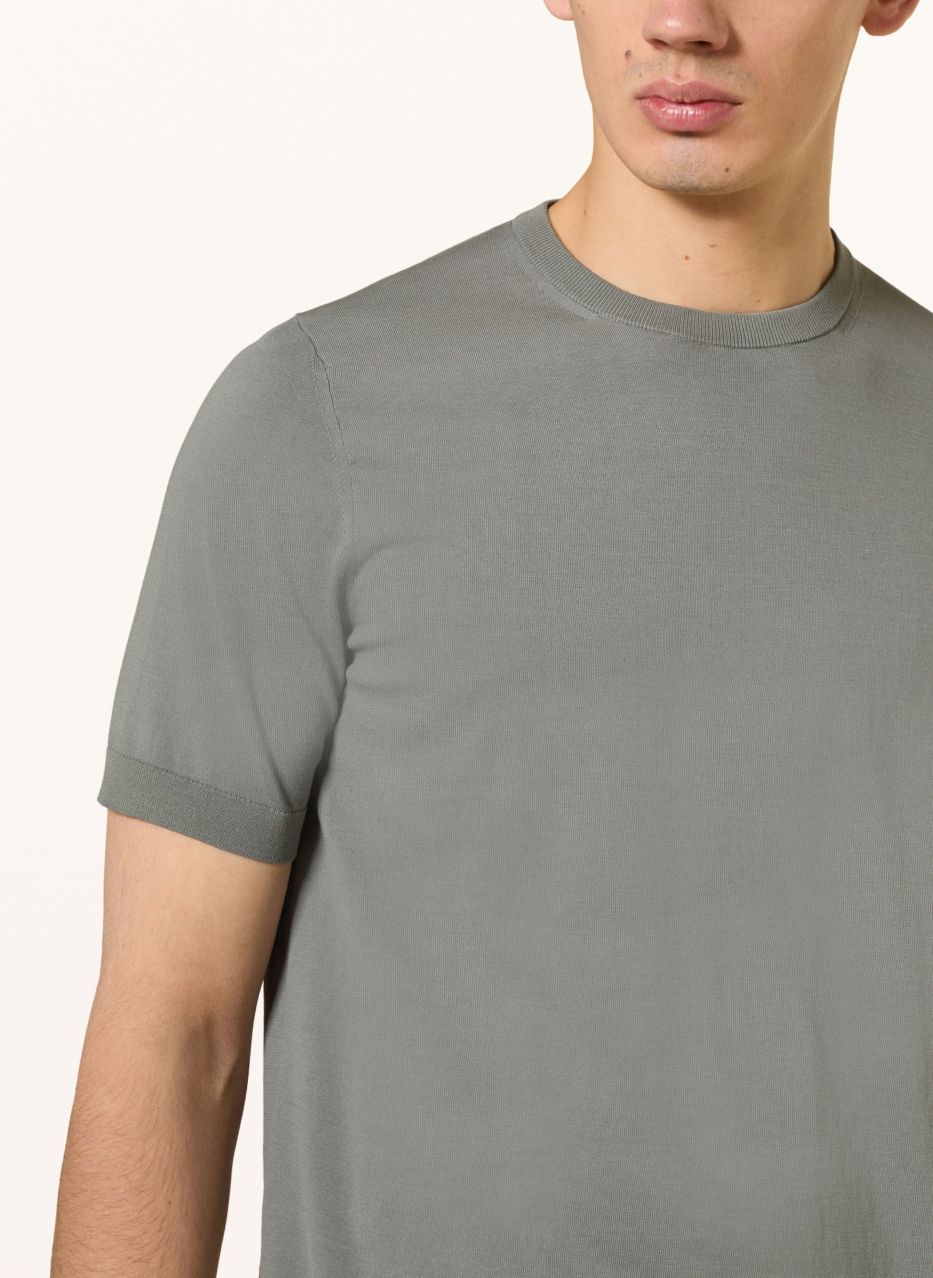 CHAS Pull en maille: BLEU PÉTROLE