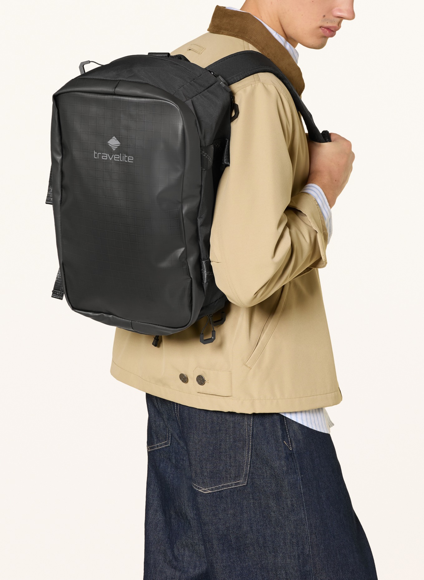 travelite Torba podróżna VENTURE LINE SMALL 24 l: CZARNY