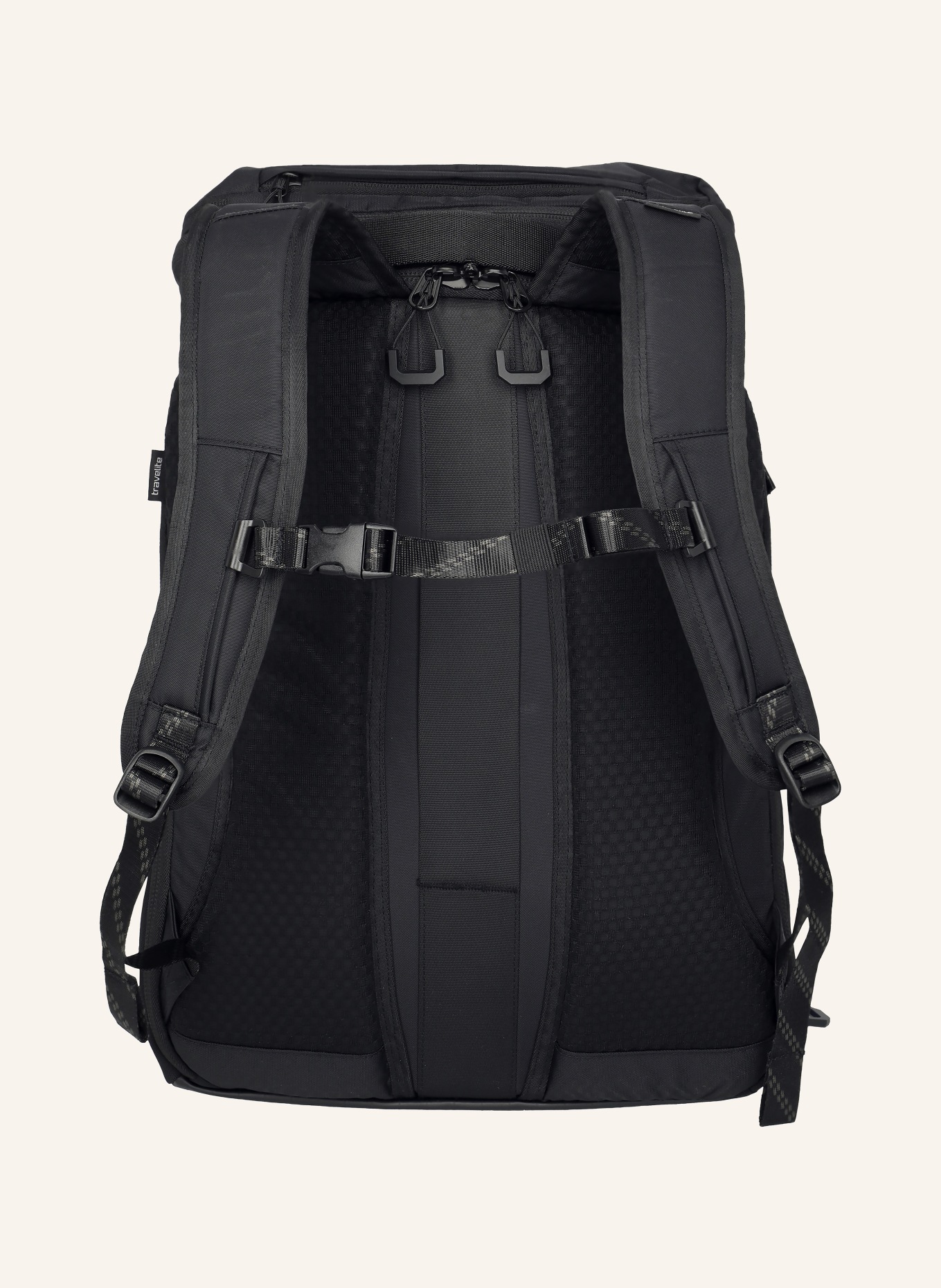 travelite Rugzak VENTURE LINE XL 37 l met laptopvak: ZWART