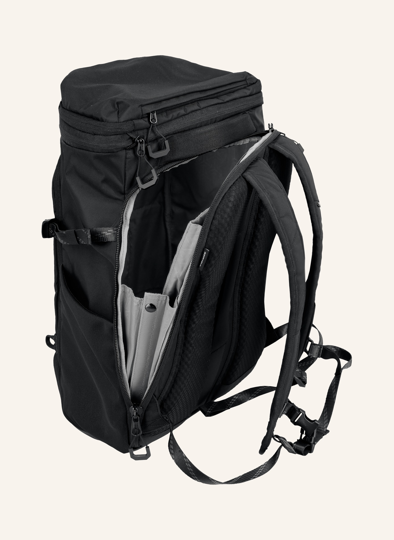 travelite Rugzak VENTURE LINE XL 37 l met laptopvak: ZWART