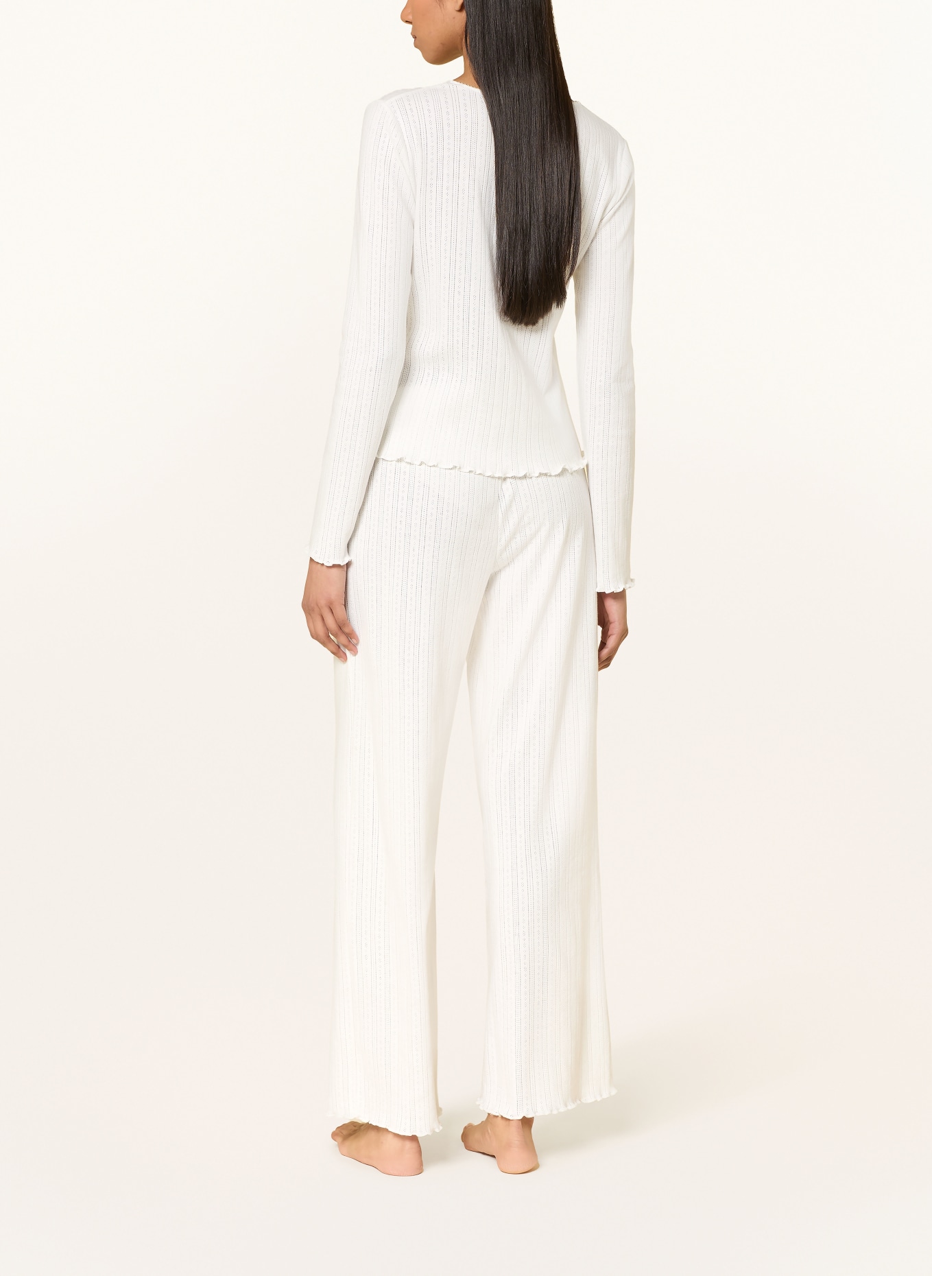 CHANTELLE LOVIE Lounge Jacket: CREAM
