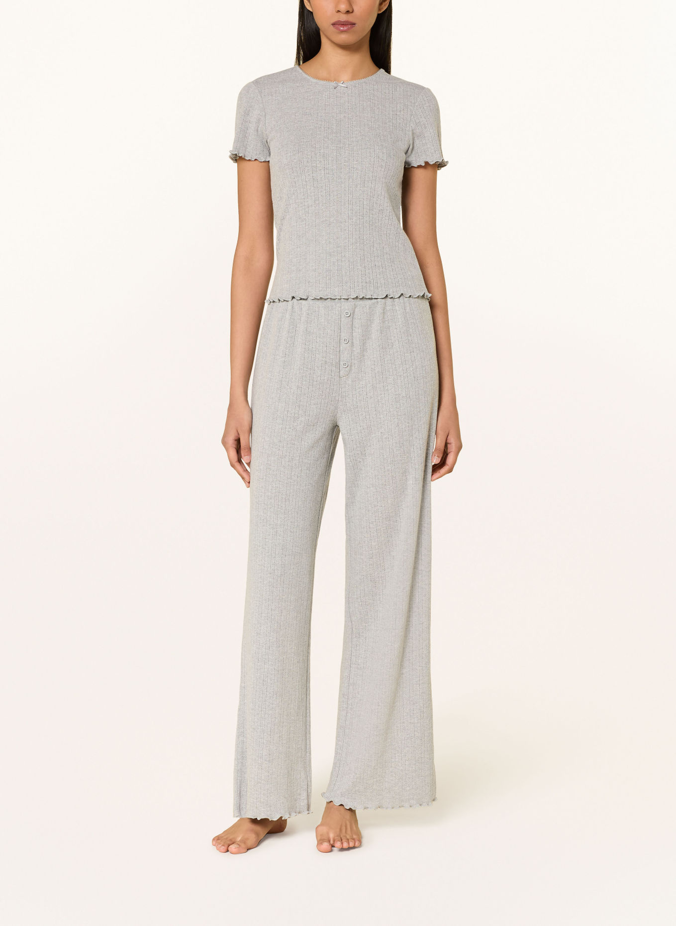 CHANTELLE LOVIE Lounge Pants: GRAY