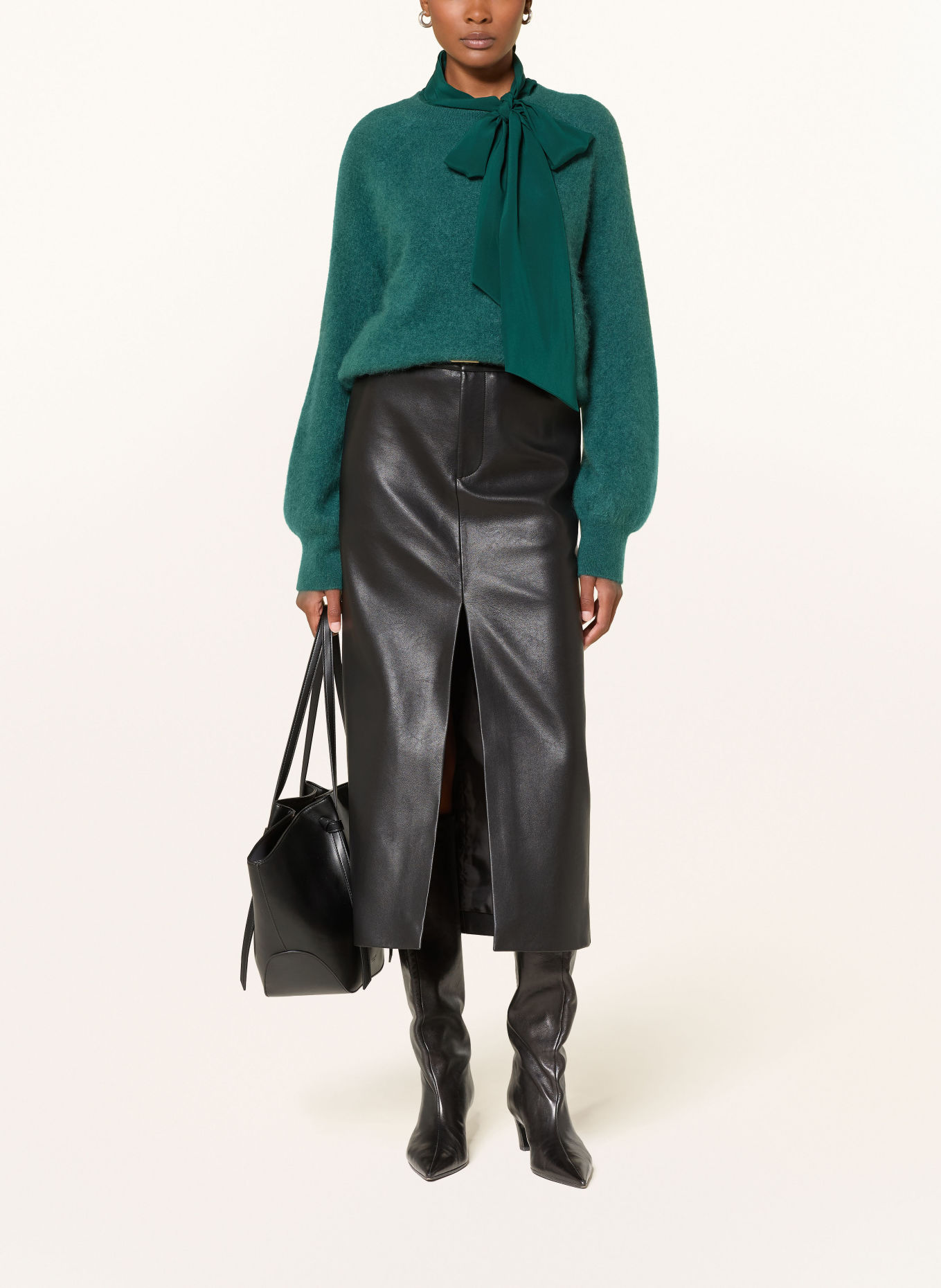 Alcidia da Veiga Pull en cachemire: VERT