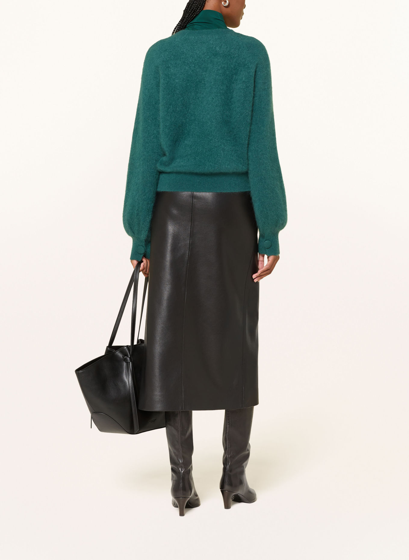 Alcidia da Veiga Pull en cachemire: VERT