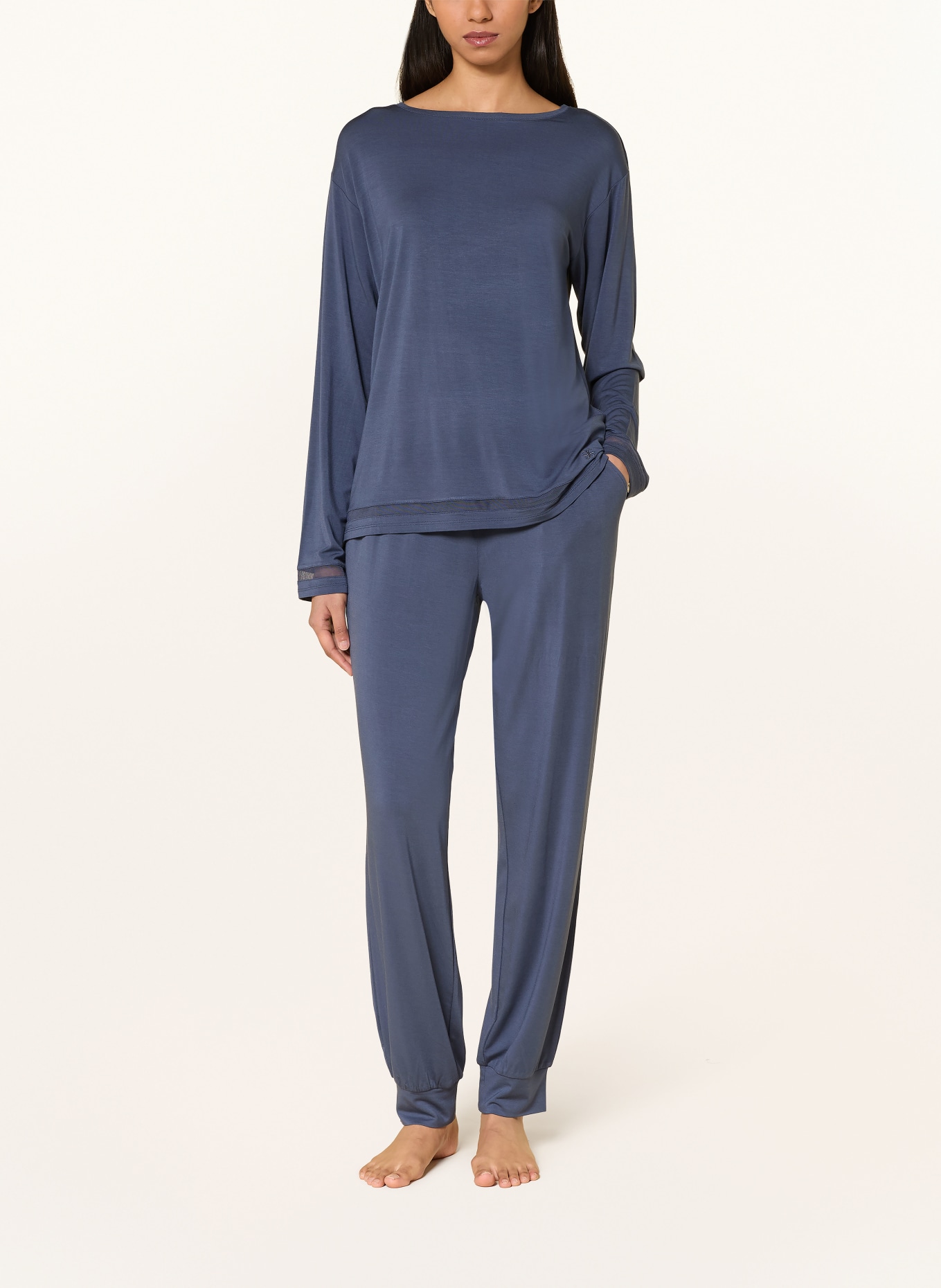 CHANTELLE Schlafhose JOE: BLAU