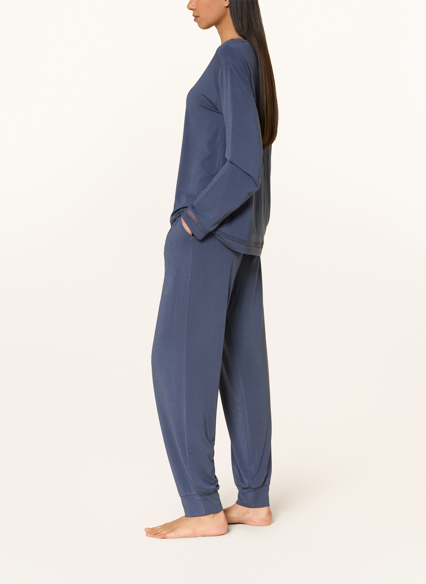 CHANTELLE Schlafhose JOE: BLAU