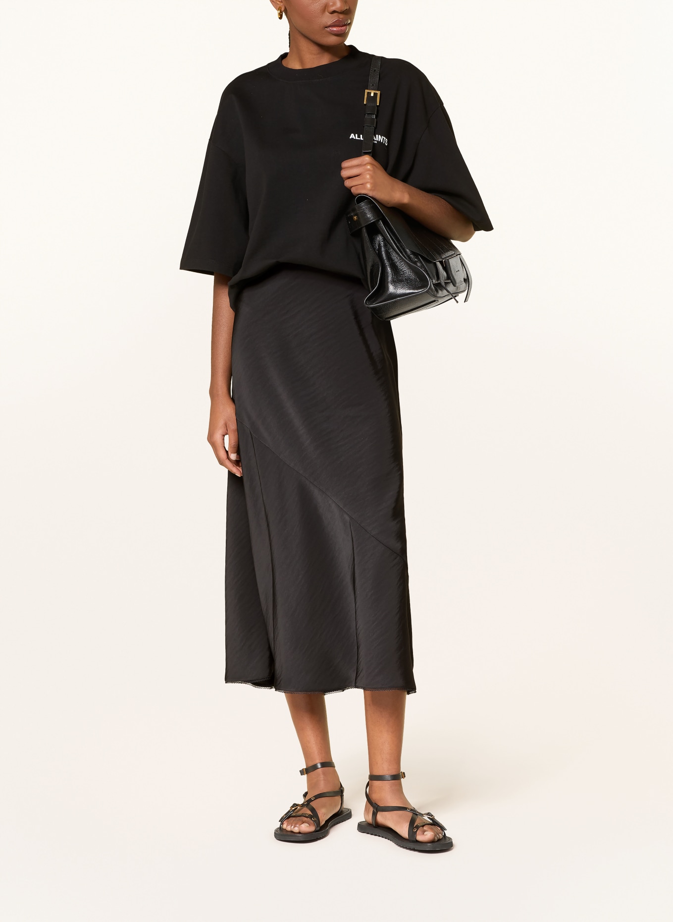 ALLSAINTS Rock DARYA: SCHWARZ