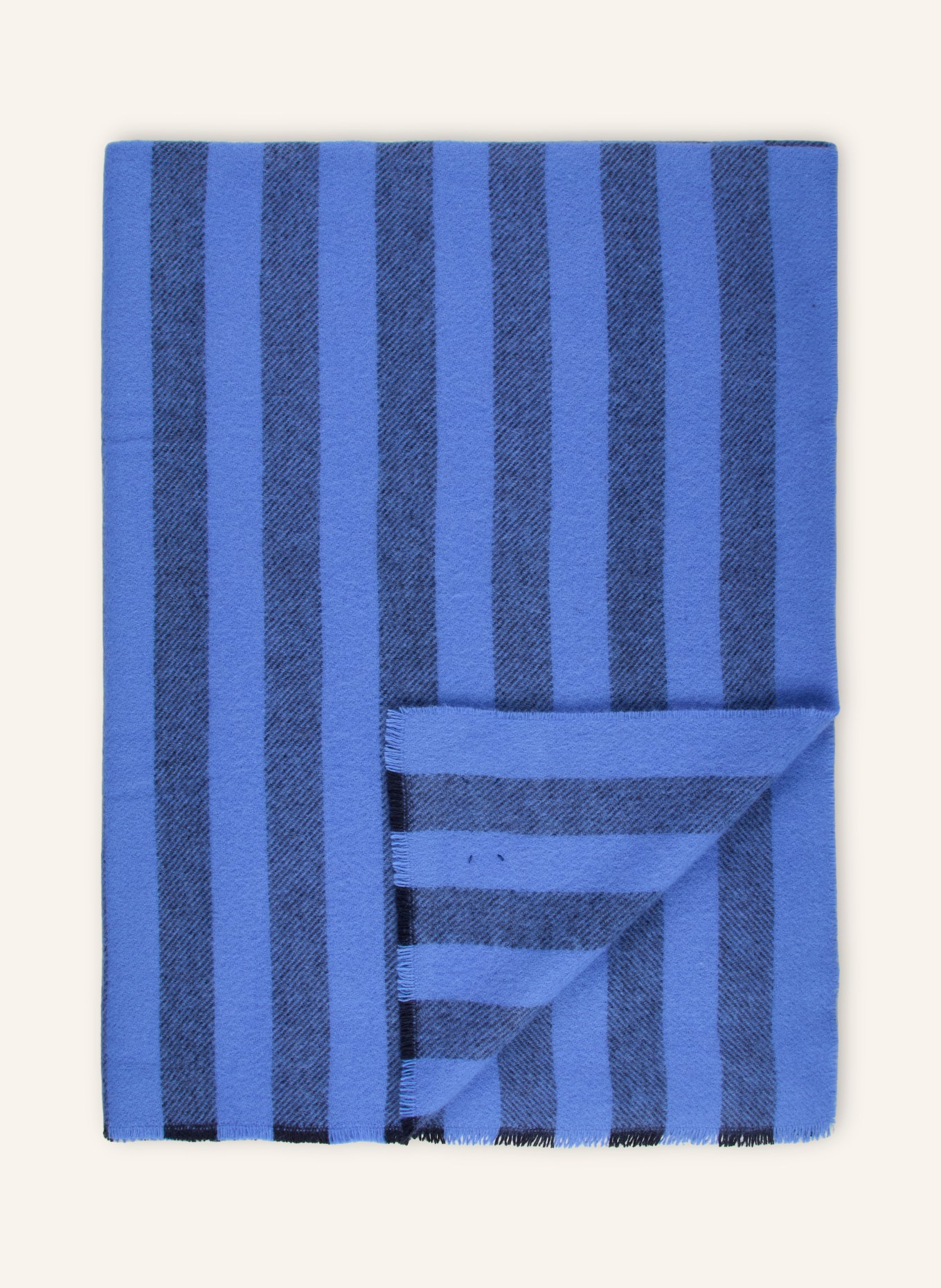 HAY Plaid DUO: BLEU / BLEU FONCÉ