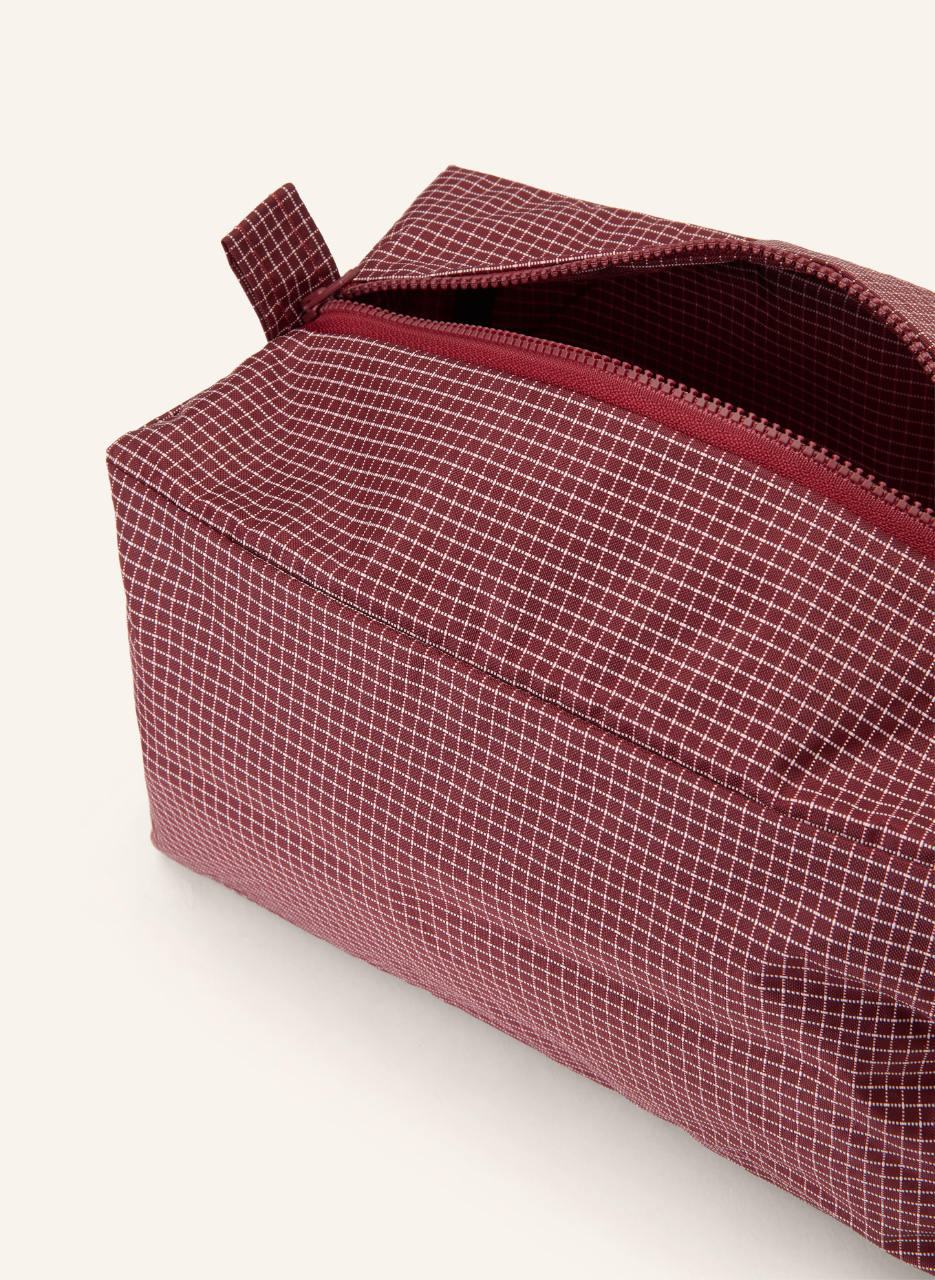 HAY kosmetyczka: CIEMNOCZERWONY / KREMOWY