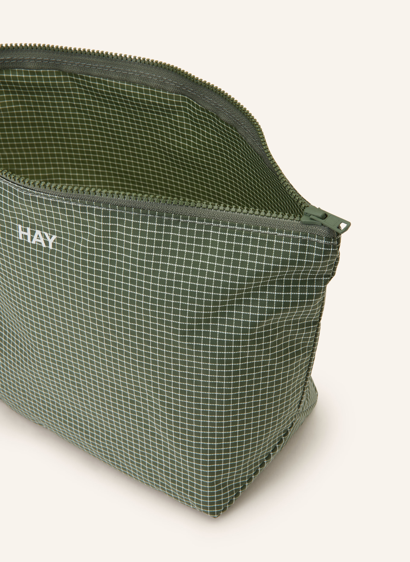 HAY kosmetyczka: JASNOZIELONY / KREMOWY