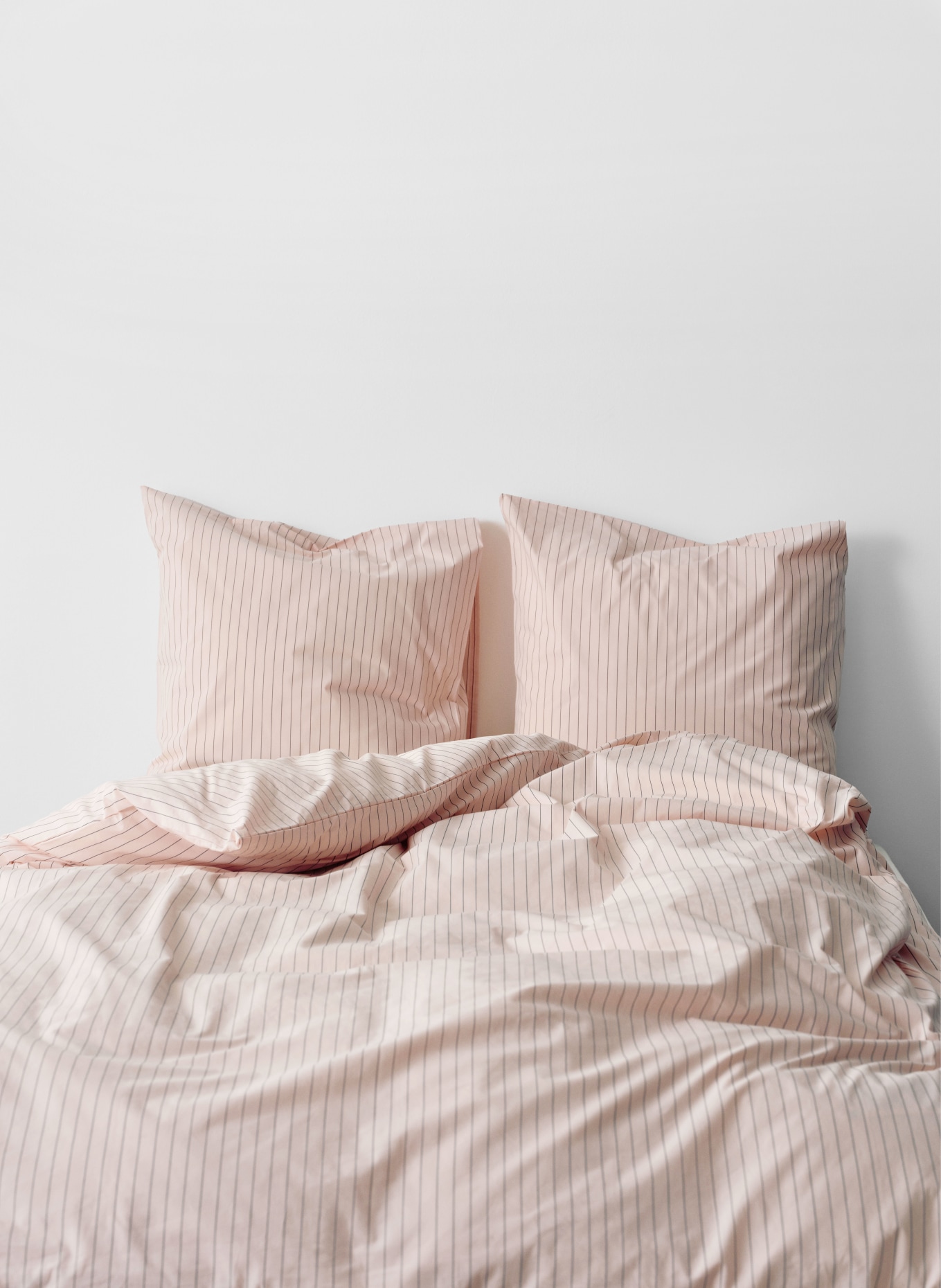 HAY Bettbezug FINELINE: ROSÉ / SCHWARZ