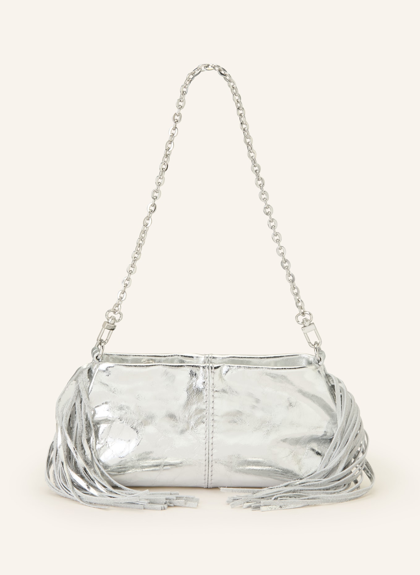 maje Torebka z frędzlami: SREBRNY