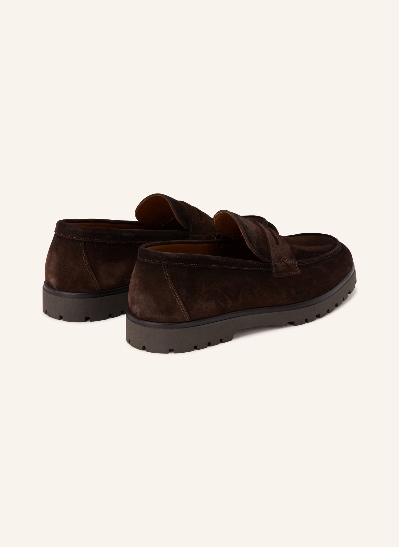 PAUL penny loafer: DARK BROWN