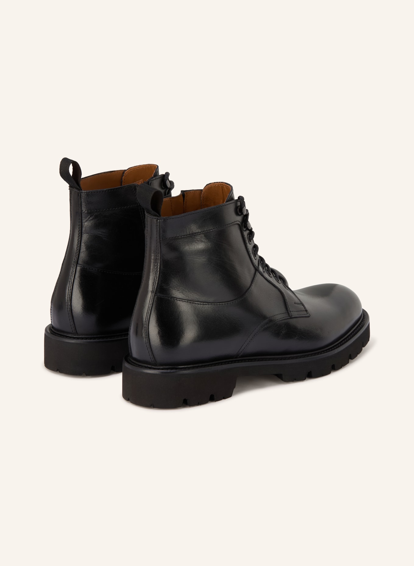 PAUL Schnürboots: SCHWARZ