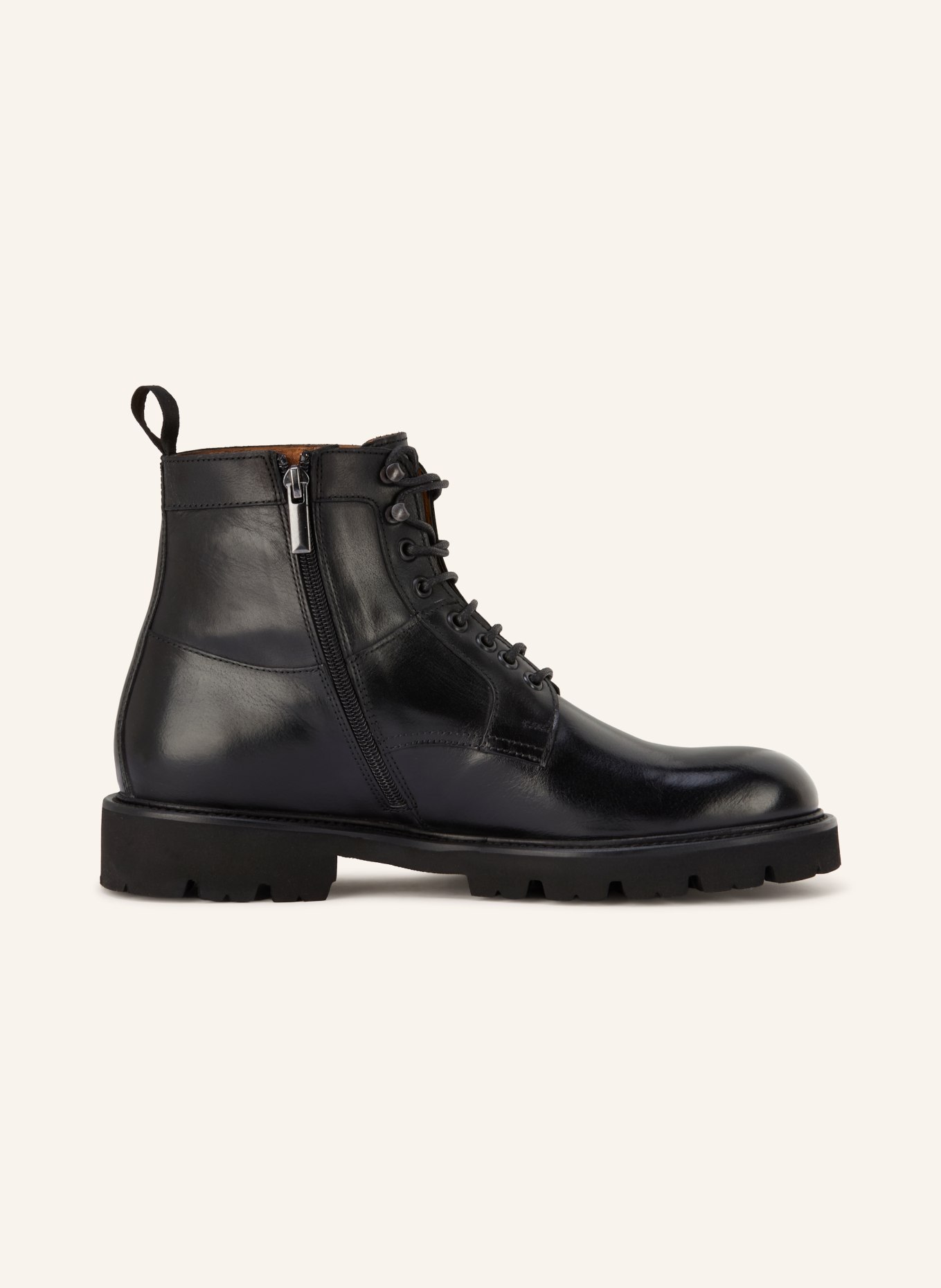 PAUL Schnürboots: SCHWARZ