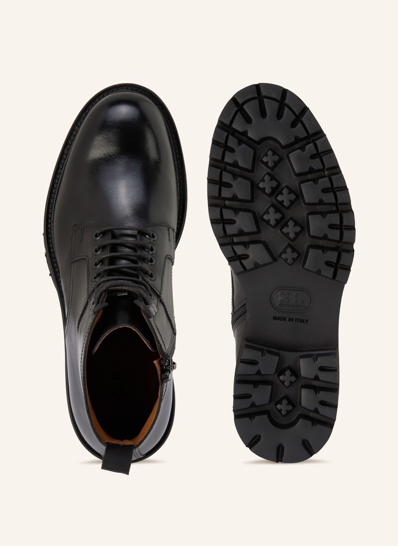 PAUL Schnürboots: SCHWARZ
