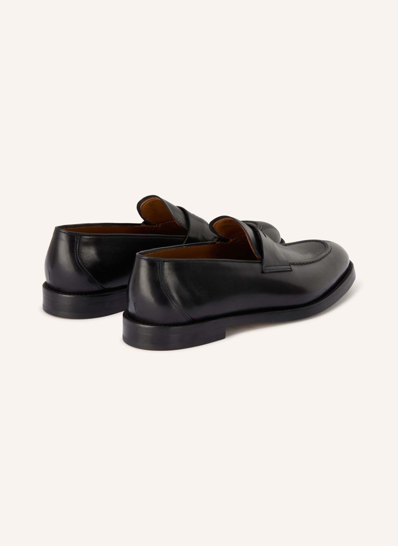 PAUL penny loafer: BLACK