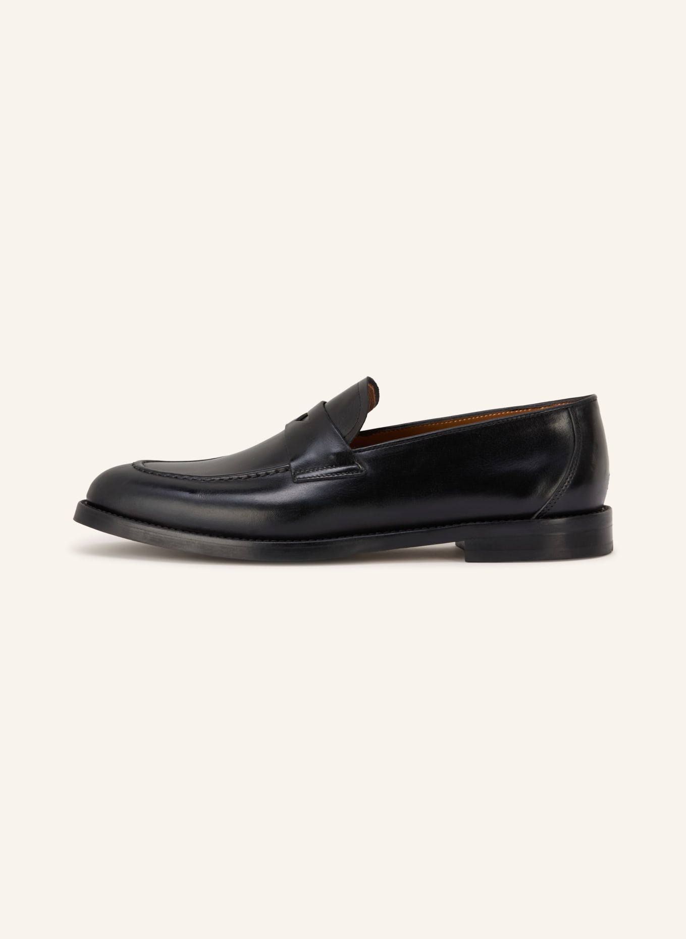 PAUL penny loafer: BLACK
