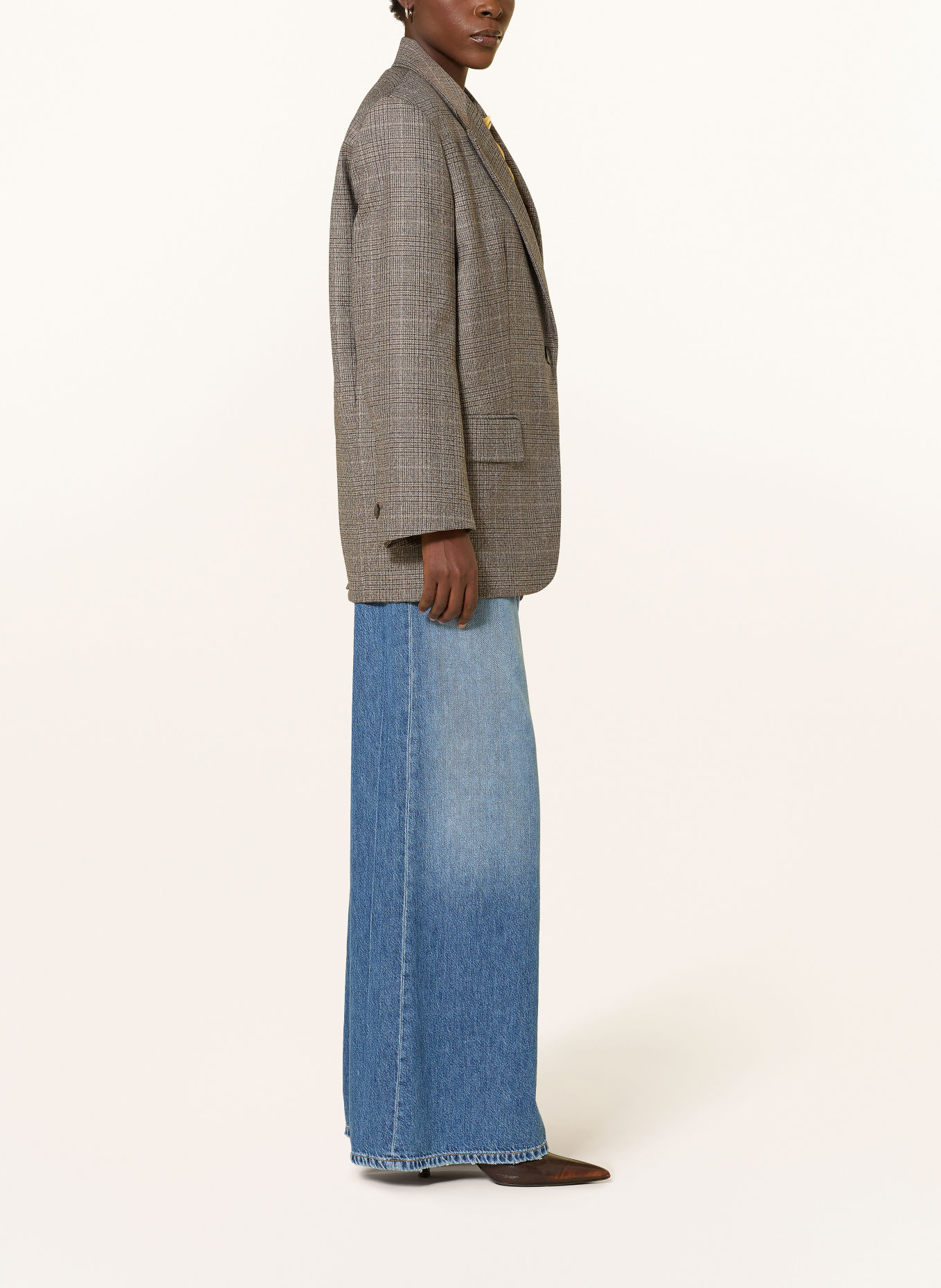 CAMBIO Jeans met wijde pijpen PALAZZO ADVANCE: 5245 mid tide fluent