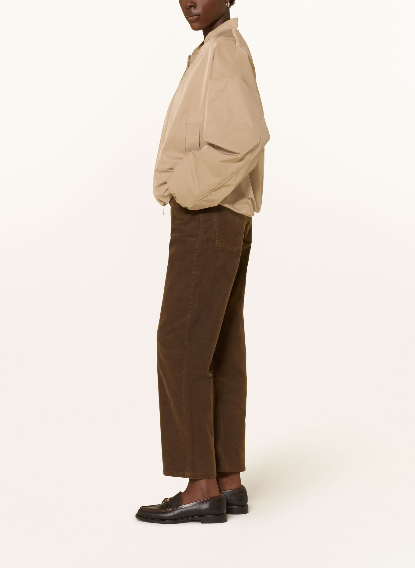 CAMBIO Cordhose GINI: DUNKELBRAUN