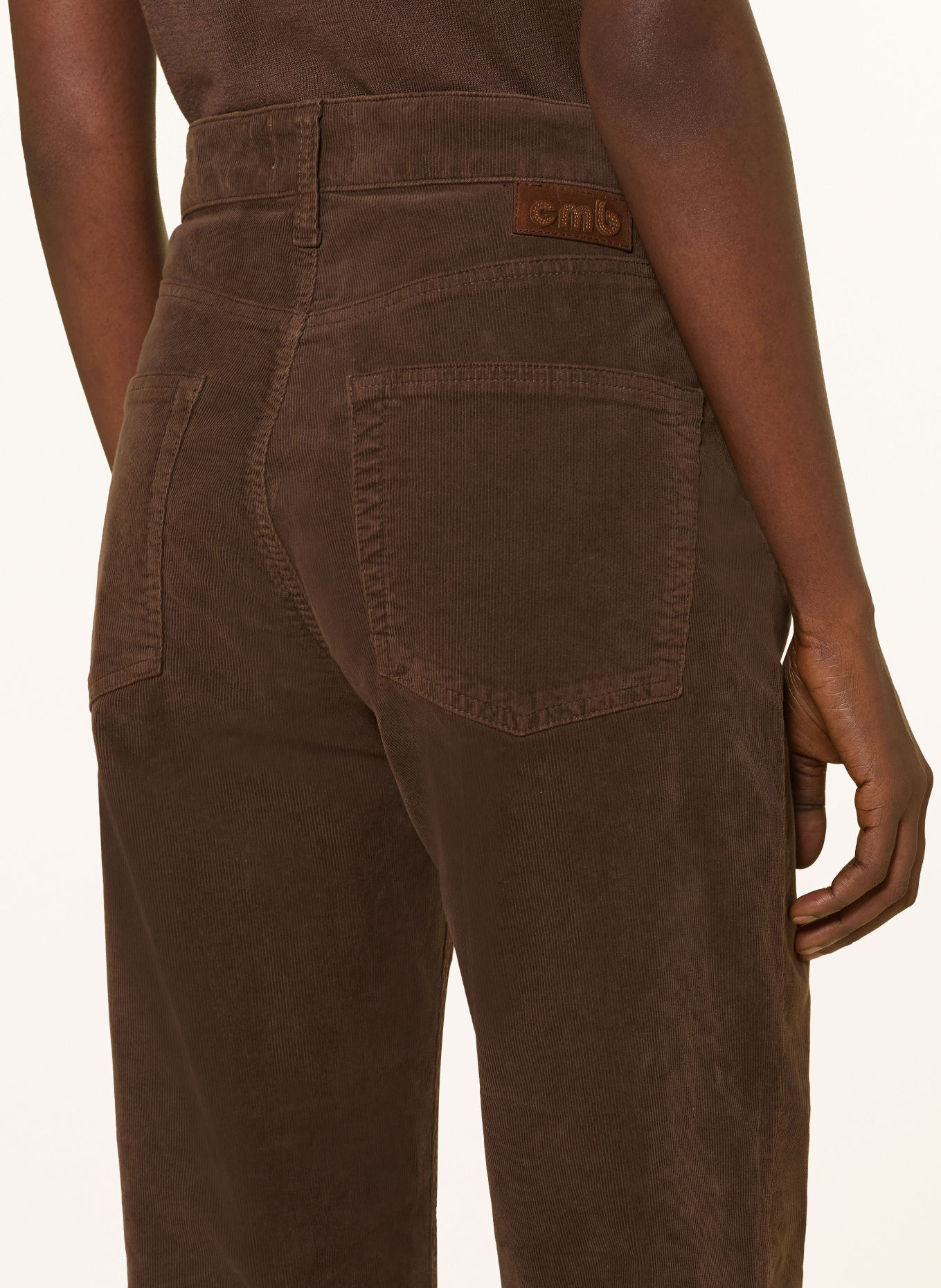 CAMBIO Cordhose GINI: DUNKELBRAUN