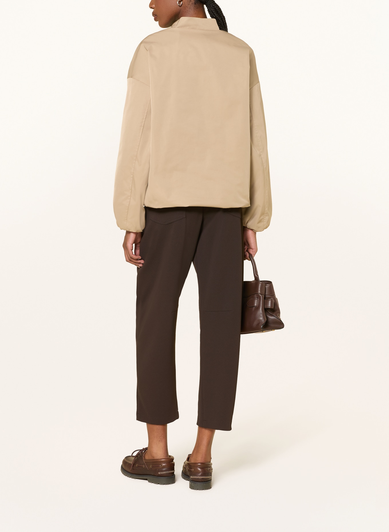 CAMBIO 7/8-broek OCEAN: MARRON FONCÉ