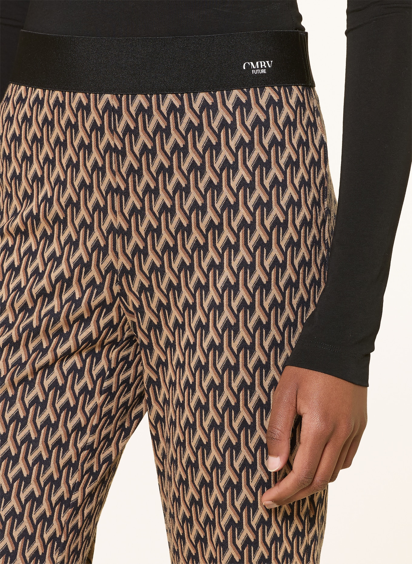 CAMBIO FAITH Pants: CAMEL / BLACK