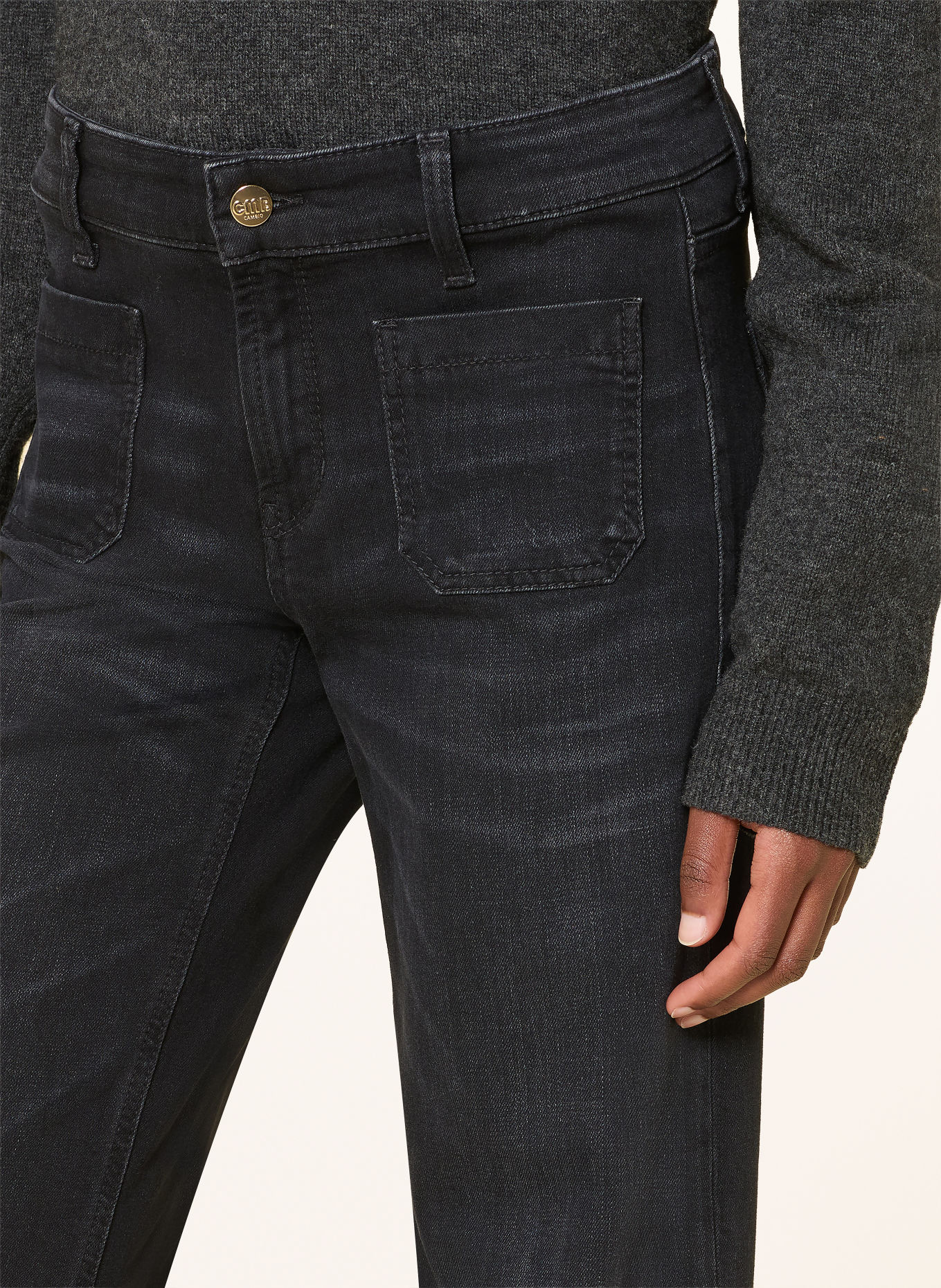 CAMBIO Flared jeans AMARA: 5112 modern dark