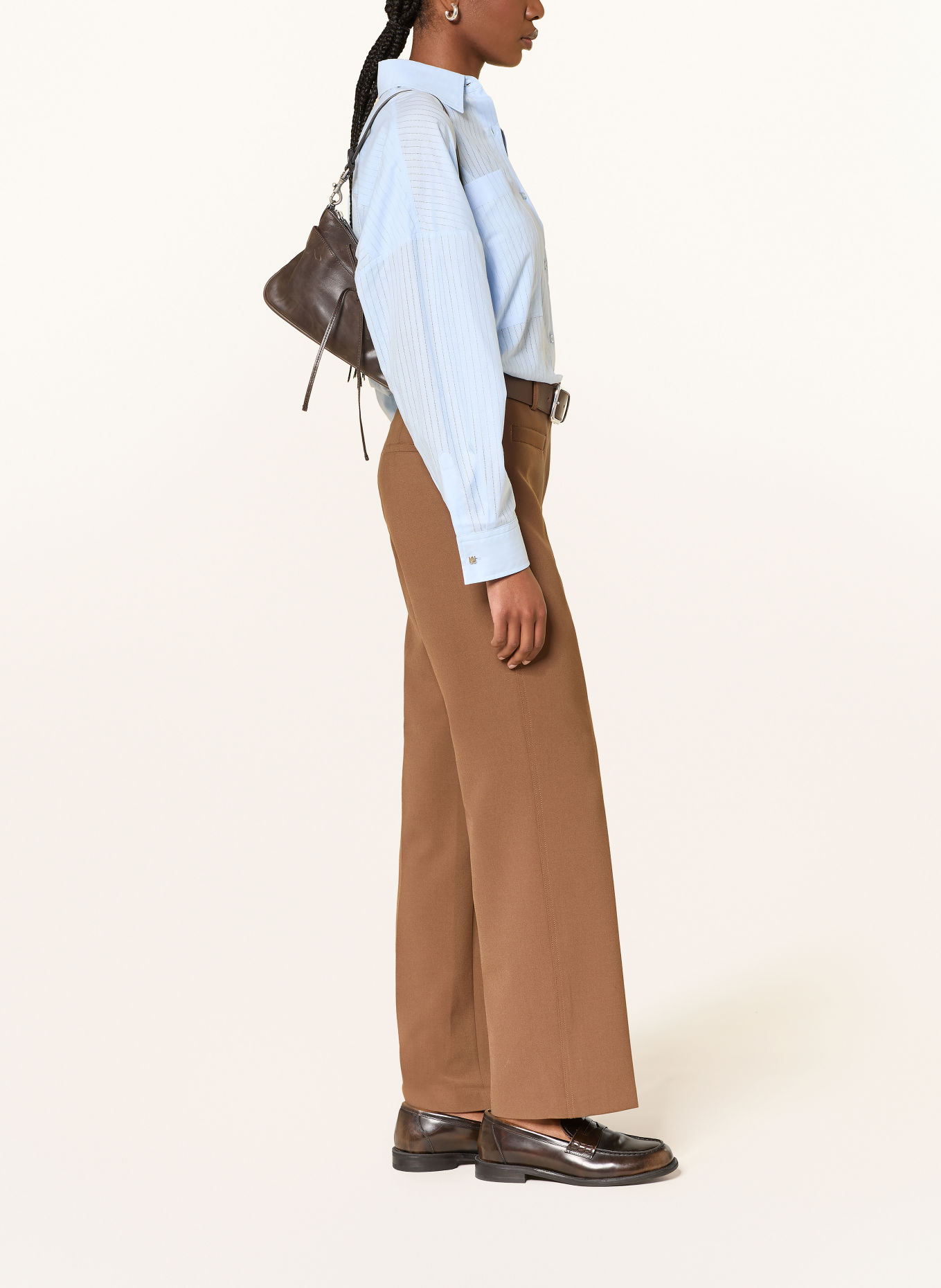 CAMBIO GINGER Pants: BROWN