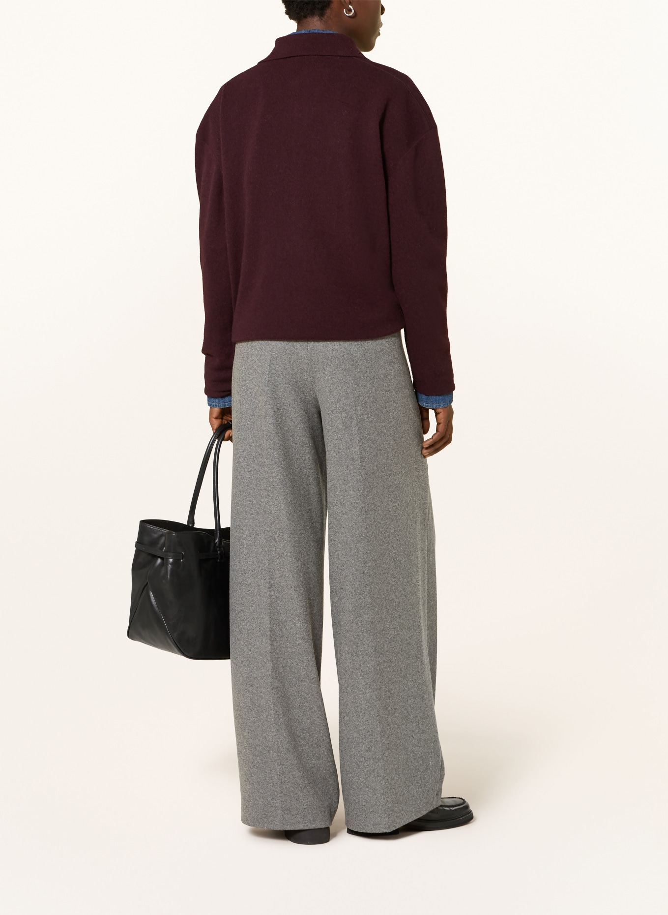 CAMBIO Marlene-broek ADDISON: GRIJS