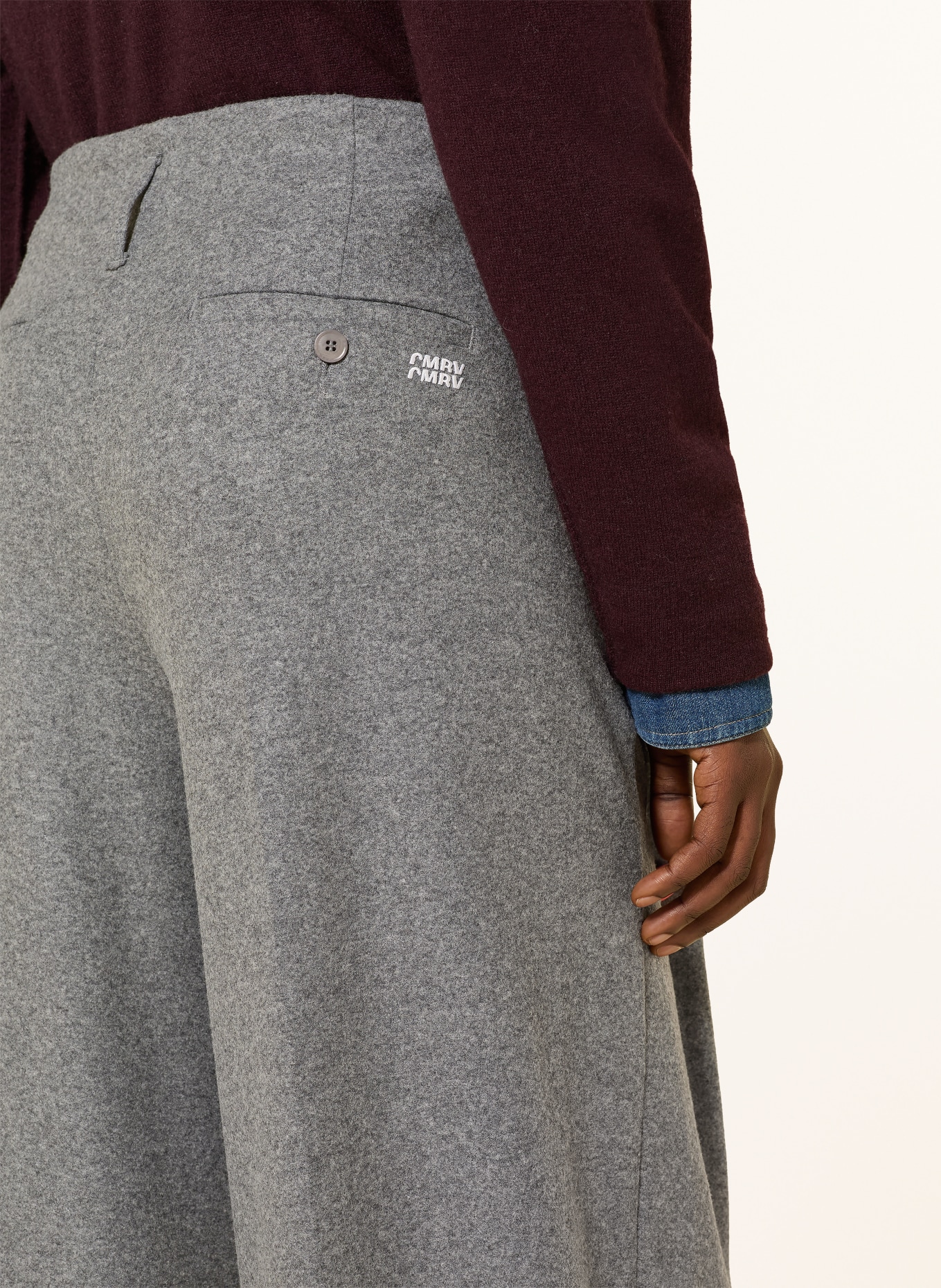 CAMBIO Marlene-broek ADDISON: GRIJS