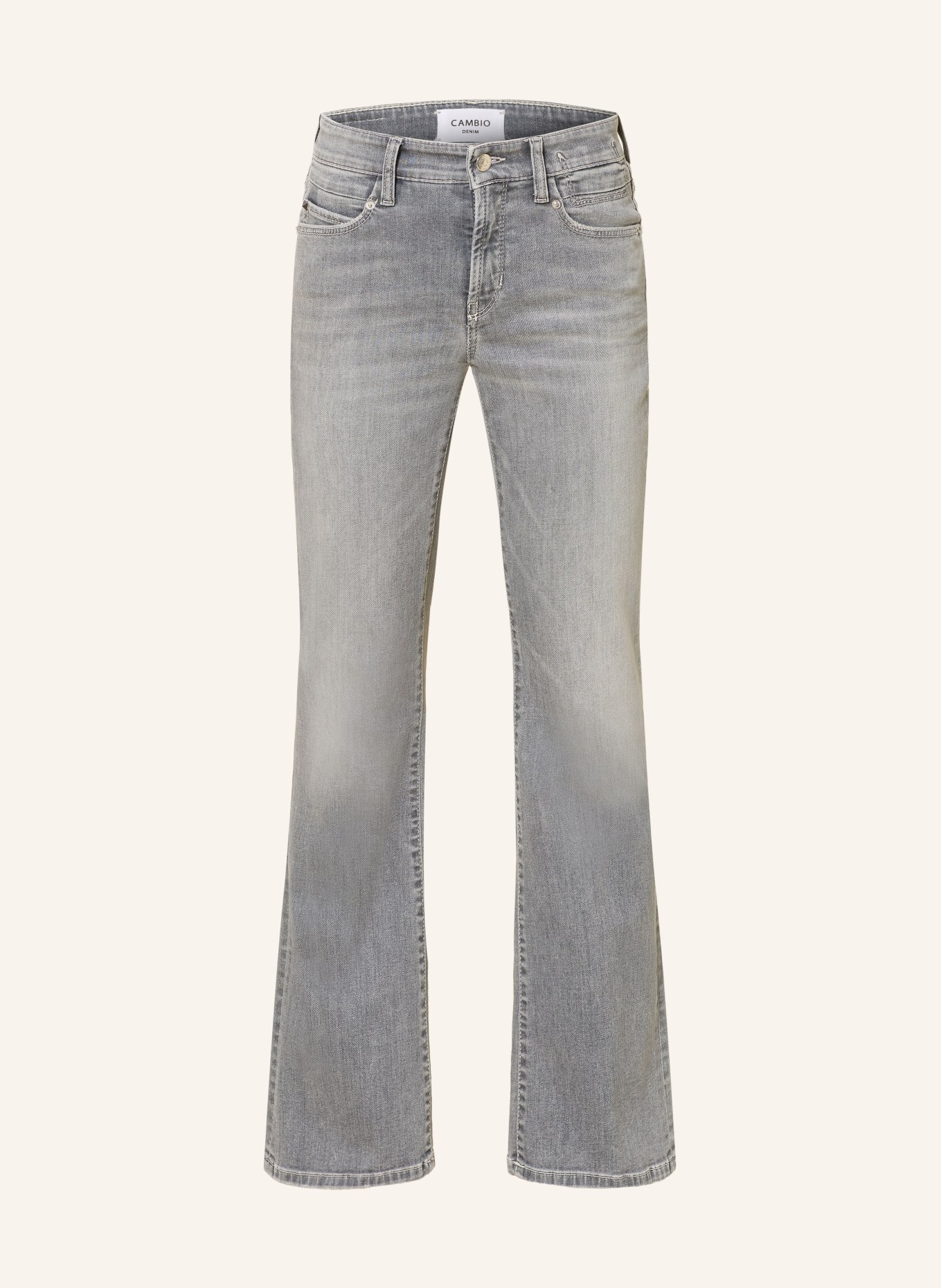 CAMBIO Flared jeans PARIS: 5021 grey smoky used
