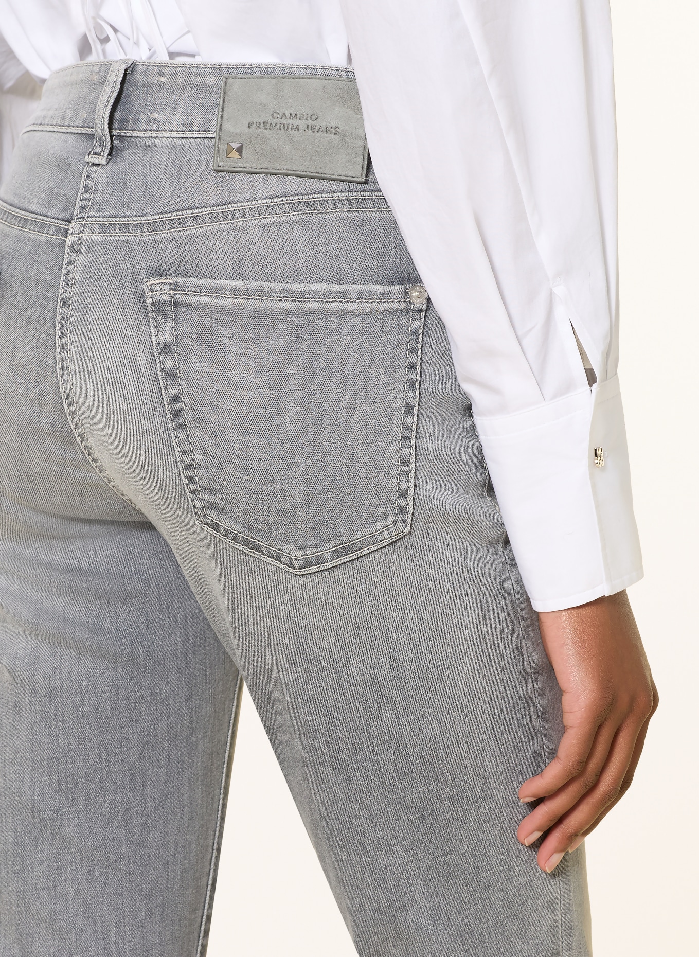 CAMBIO Flared jeans PARIS: 5021 grey smoky used