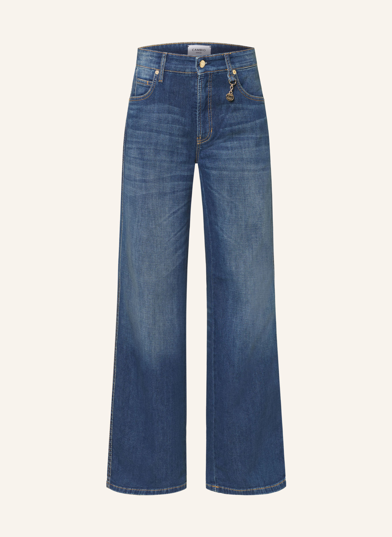 CAMBIO Flared Jeans AIMEE: 5058 lefthand stoned used