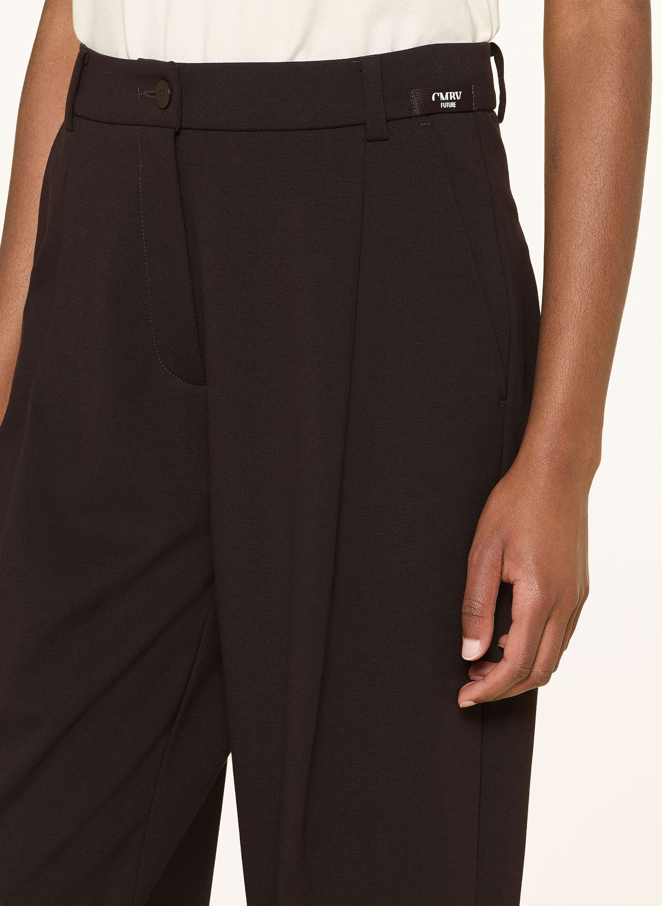CAMBIO Marlenehose ETOILE: SCHWARZ